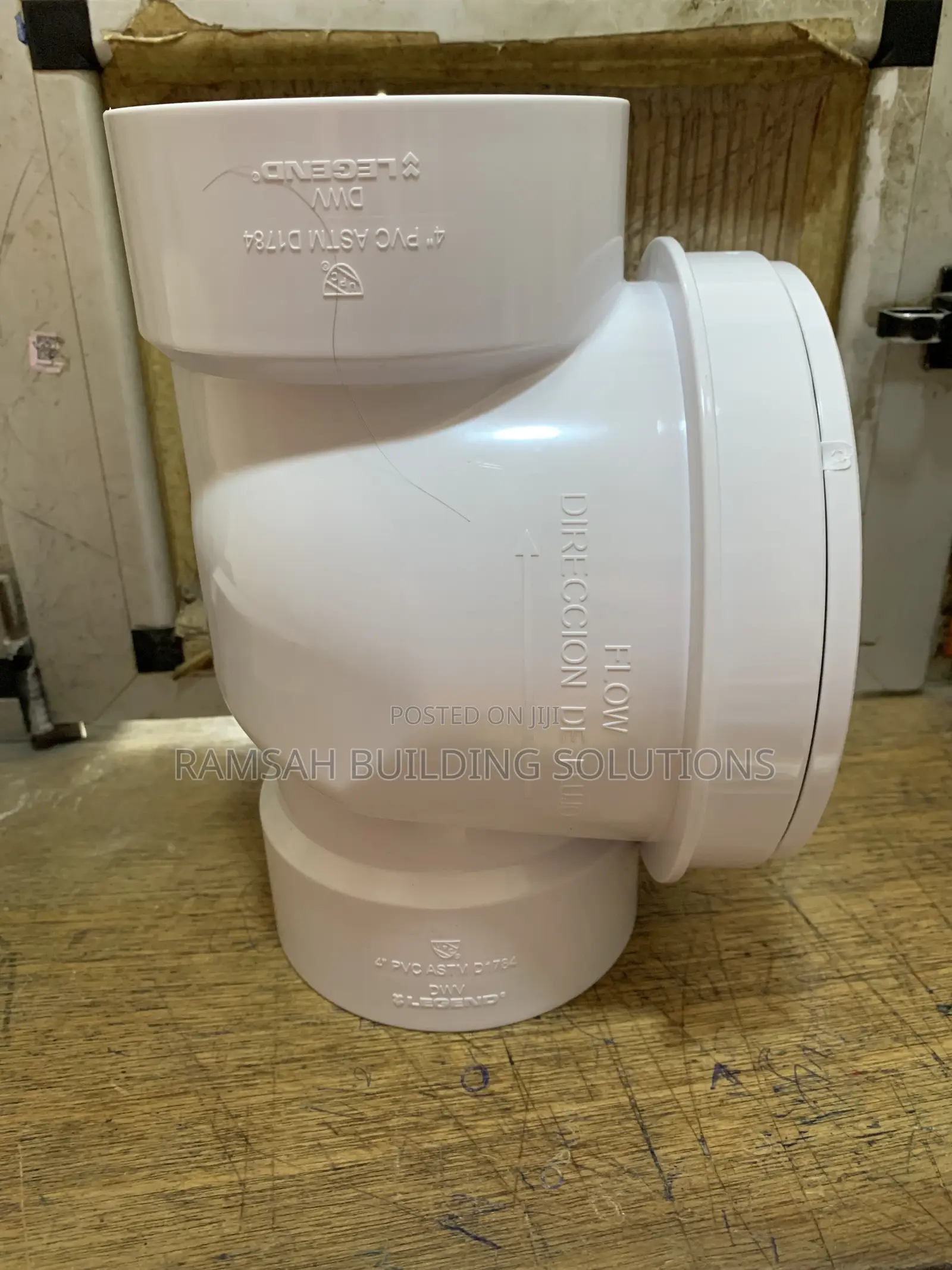 6-Inch PVC Non-Return Valve (Check Valve) – Heavy-Backflow Preventer