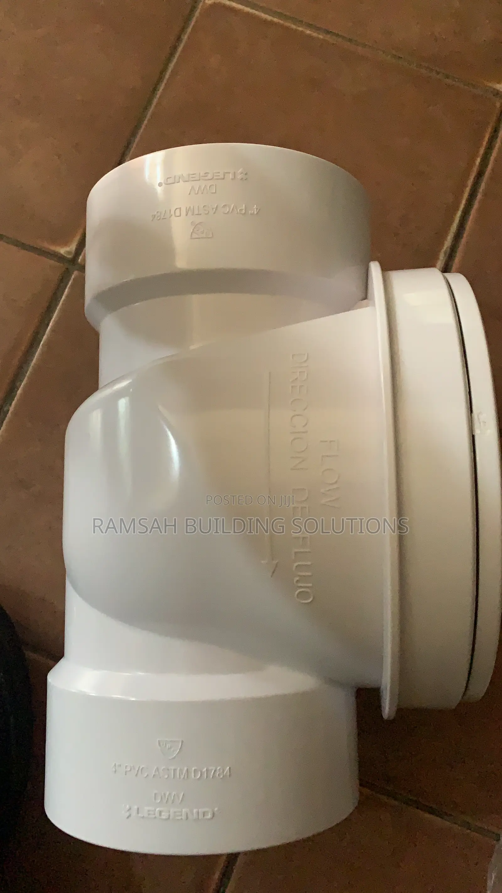6-Inch PVC Non-Return Valve (Check Valve) – Heavy-Backflow Preventer