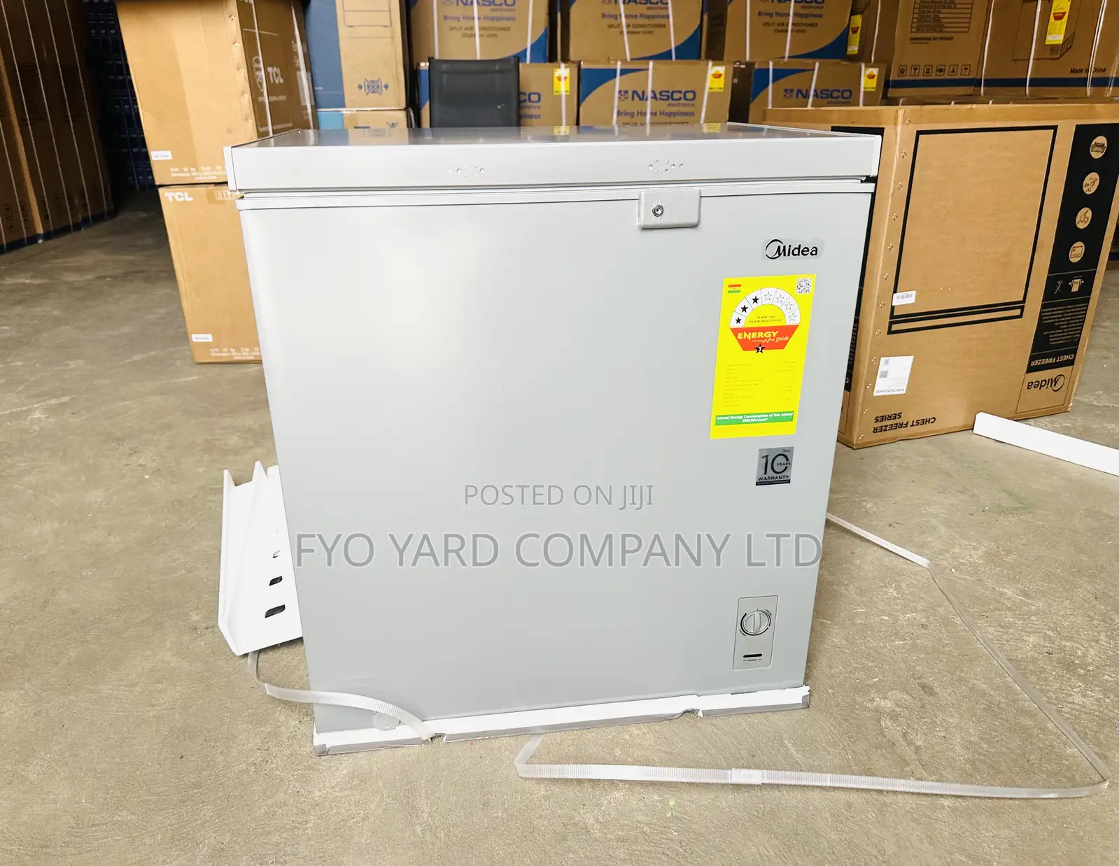 Energy Efficient Midea Single Door 200ltr Cooling Freezer