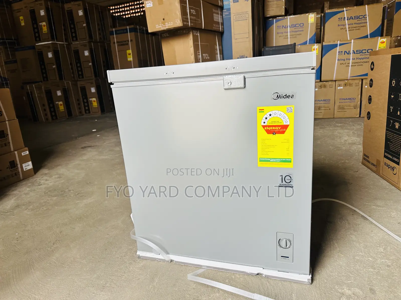 Quality Brand Midea 200liters Turbo Cooling Chest Freezer