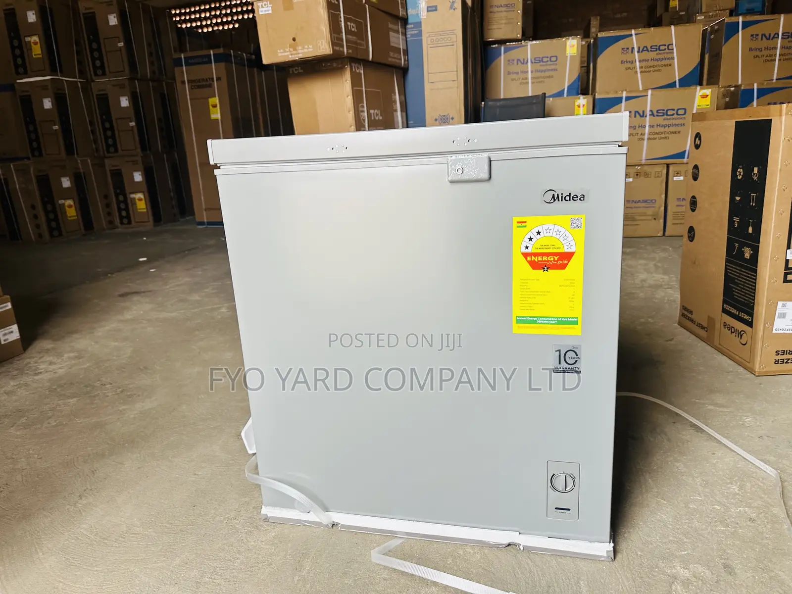 Quality Brand Midea 200liters Turbo Cooling Chest Freezer