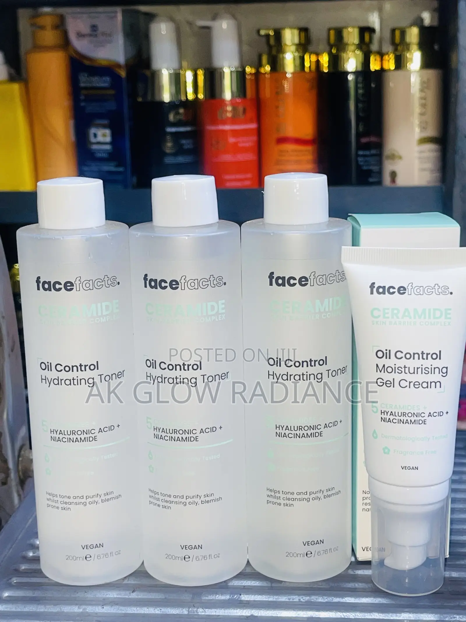 Face Facts Oil Control Toner and Moisturizer