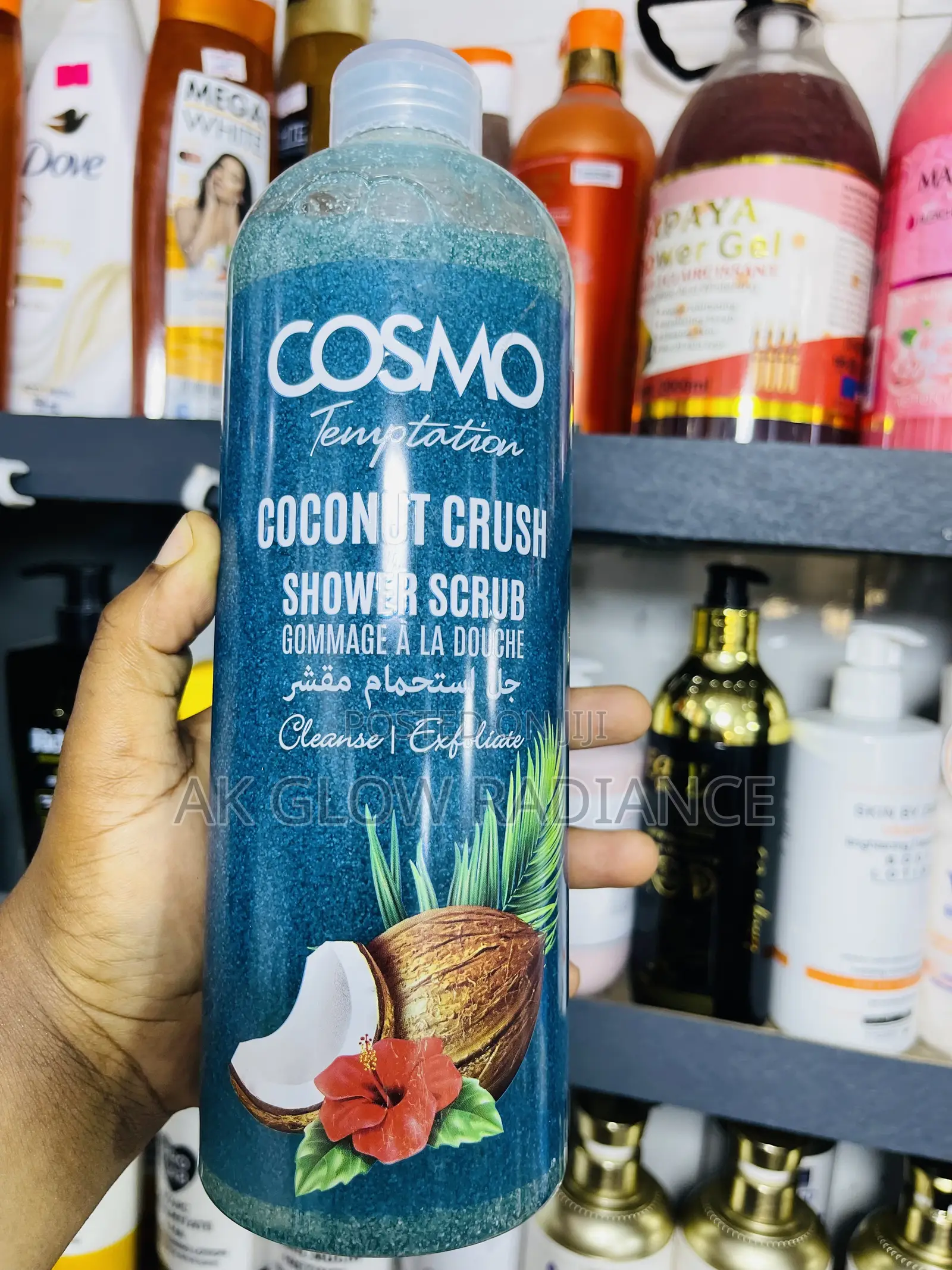 Cosmo Coconut Crush Shower Scrub