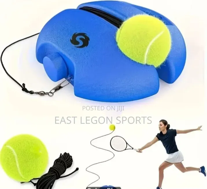 Fill N Drill Tennis Player With Ball Bounce Back Practice