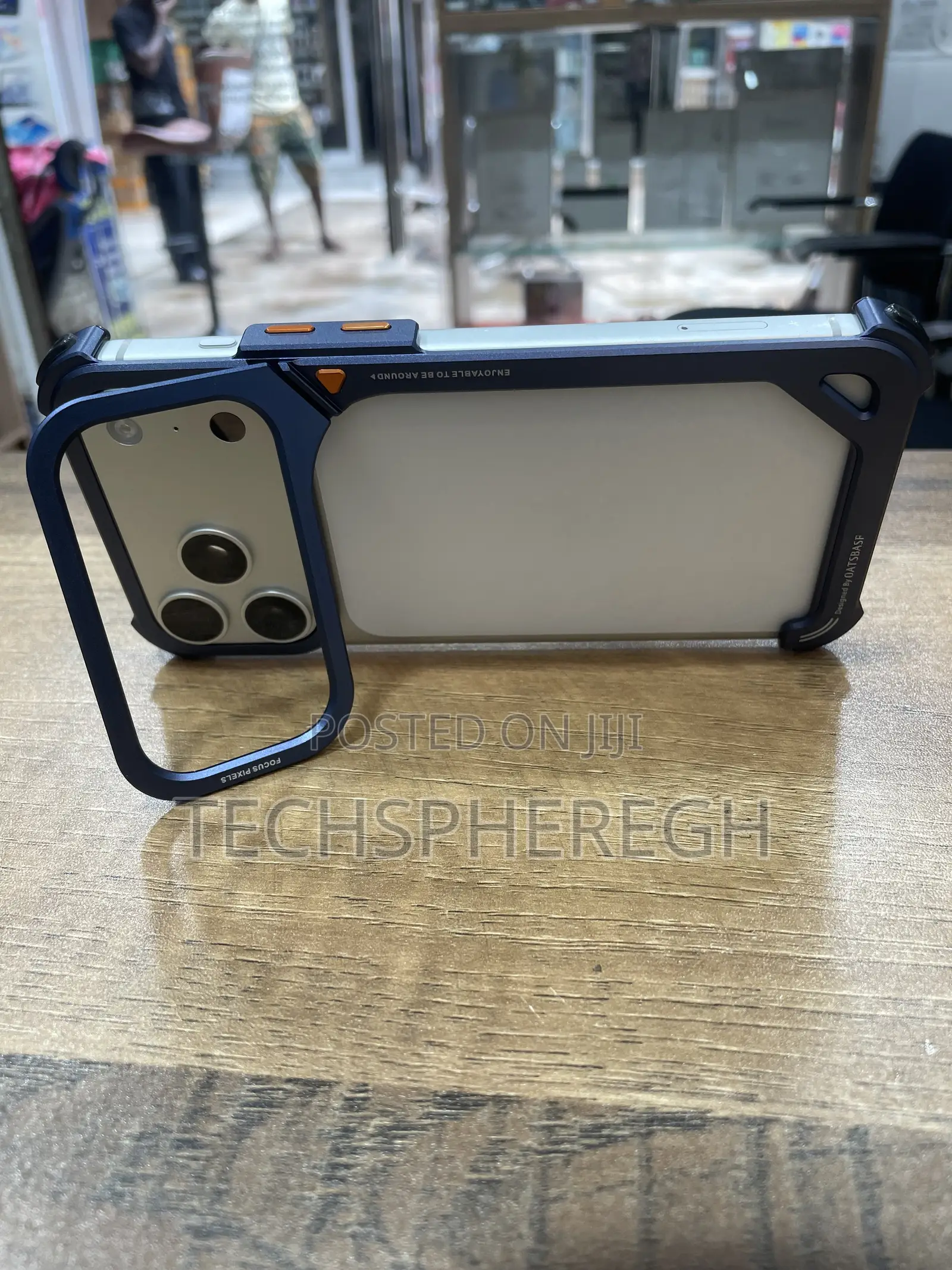 Luxury Frameless Metal Bumper Case – iPhone (All Models Available)