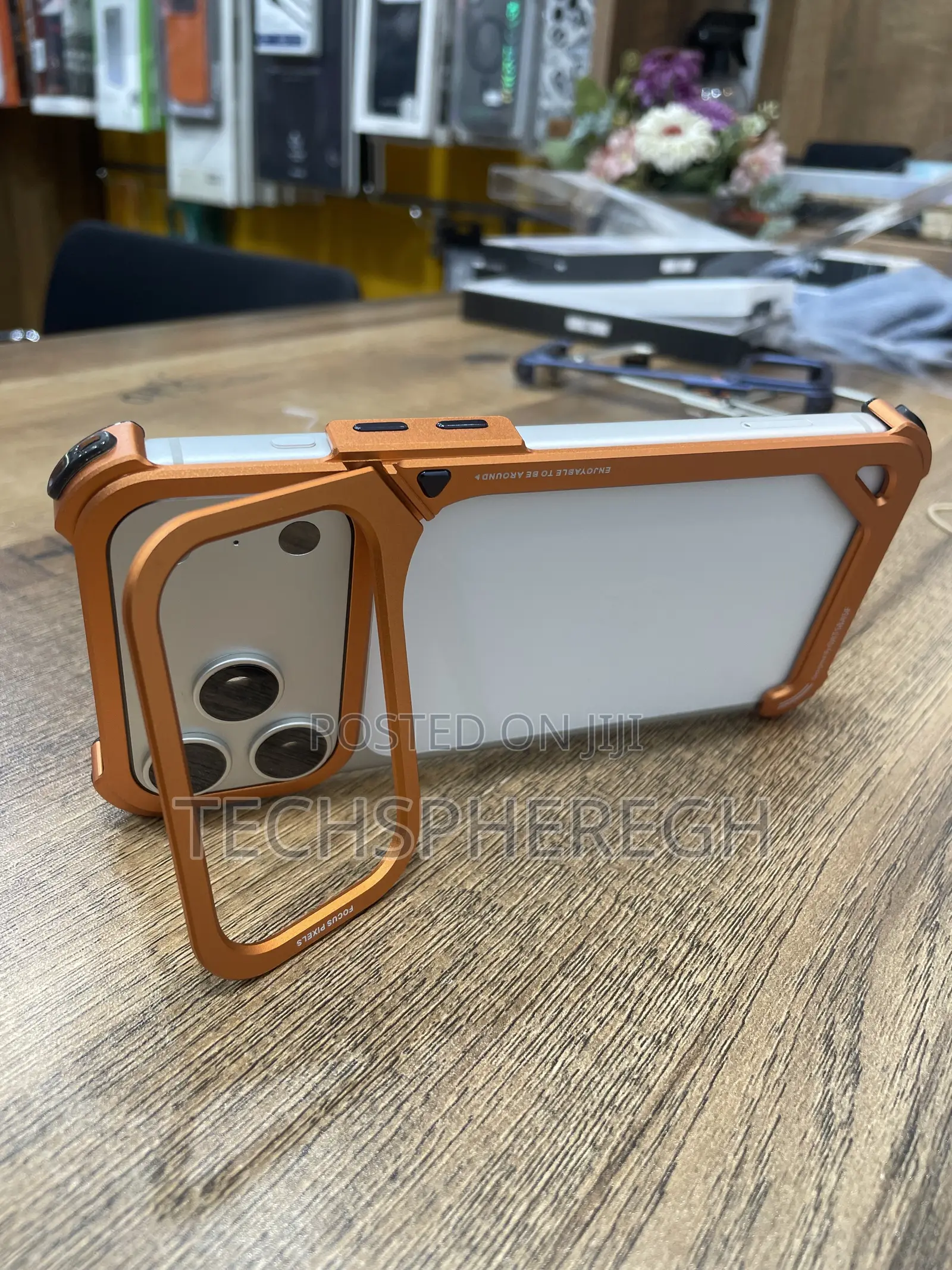 Luxury Frameless Metal Bumper Case – iPhone (All Models Available)