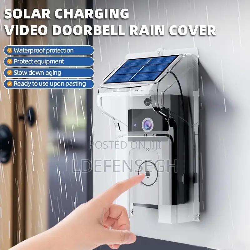 Solar Powered Rainproof Door Bell