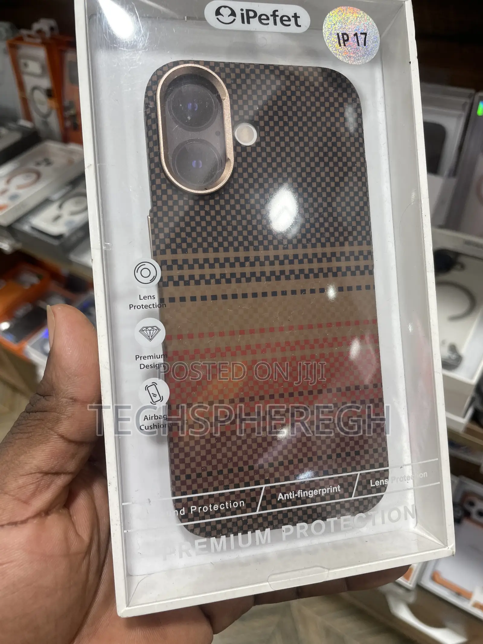 Ipefet Premium Protection Case for iPhone 17 – Brand New