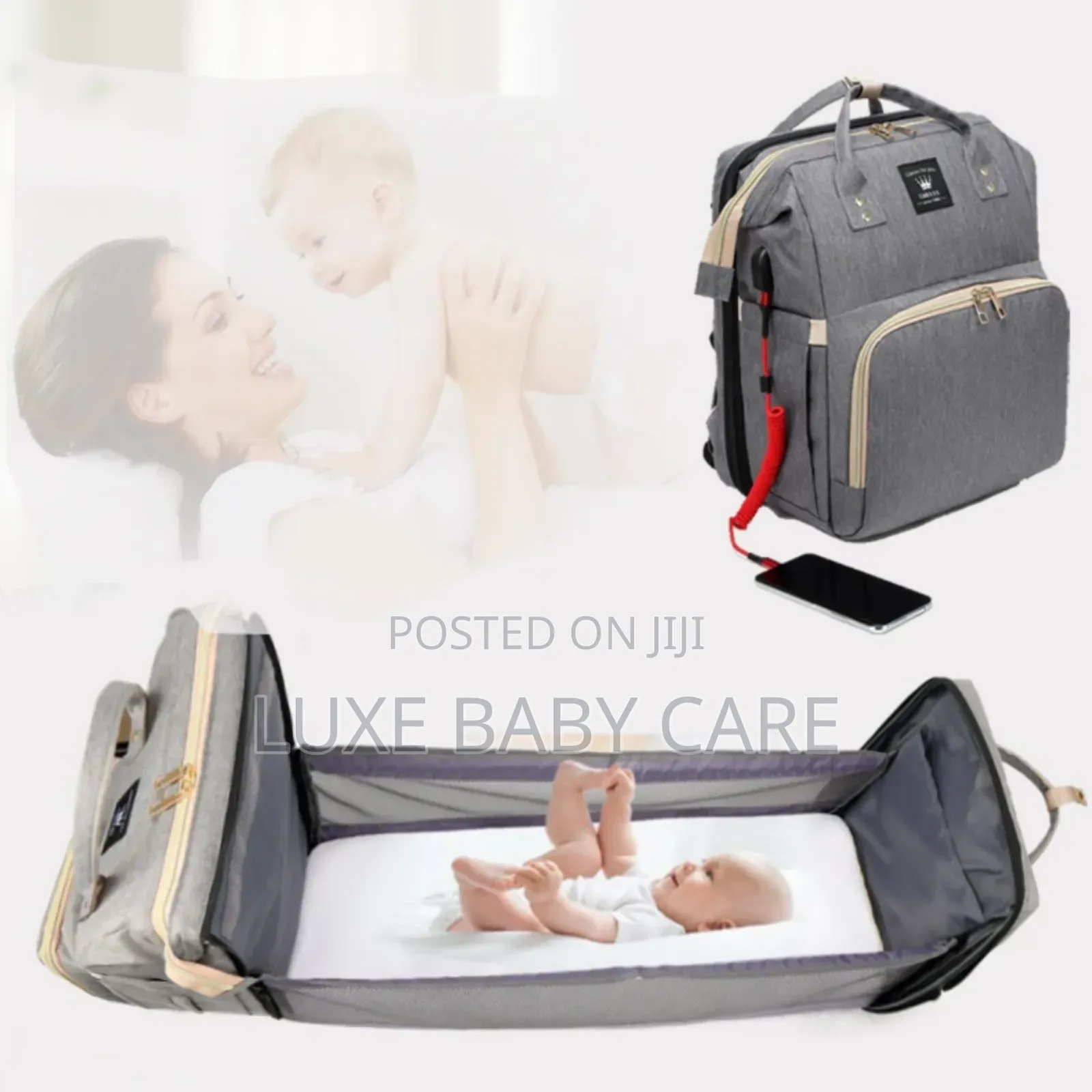 Baby Diaper Crib Bag