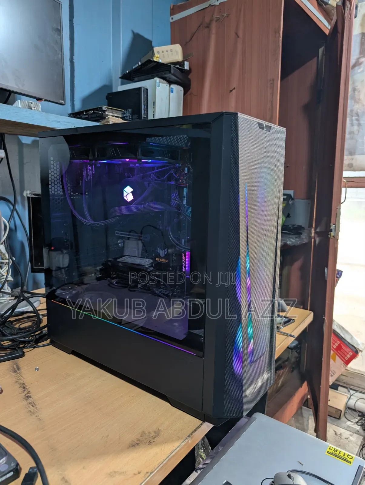 Gaming Case With RGB Fans