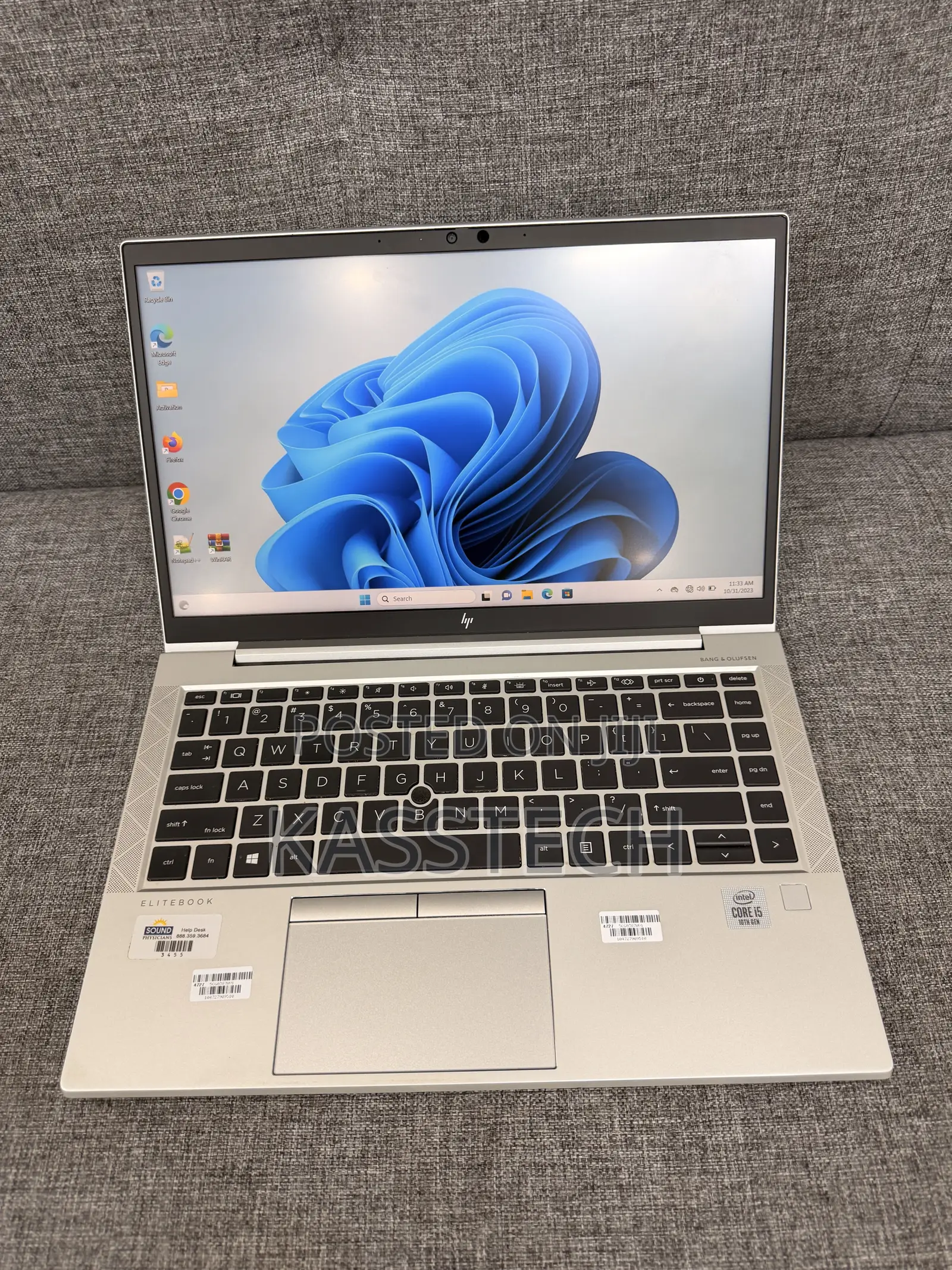 Laptop HP EliteBook 840 G7 8GB Intel Core i5 SSD 256GB