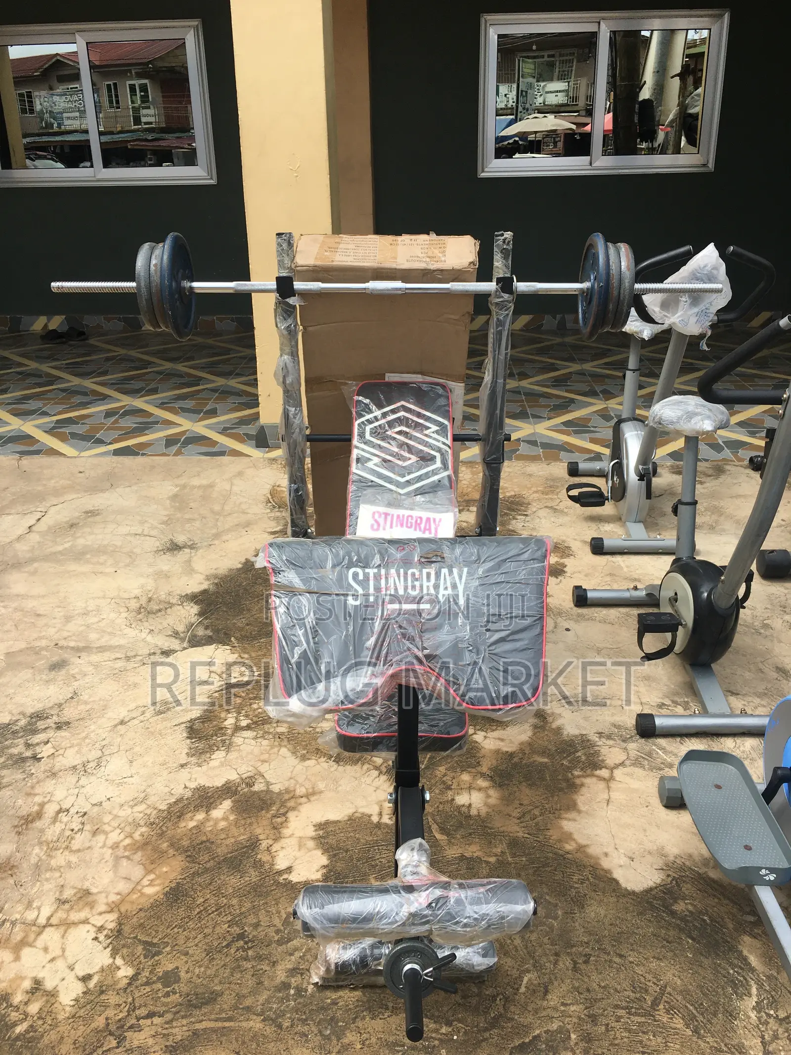 Stingray Adjustable Weight Bench Press for Home Gym