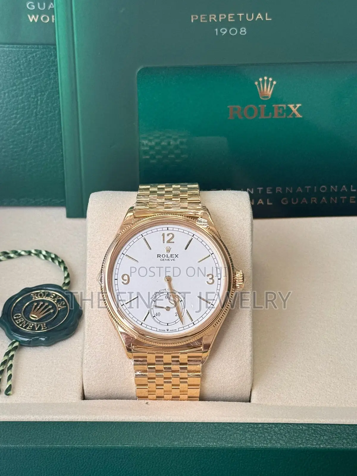 Rolex Perpetual 1908 (Ref. 52508) Featuring a 39mm