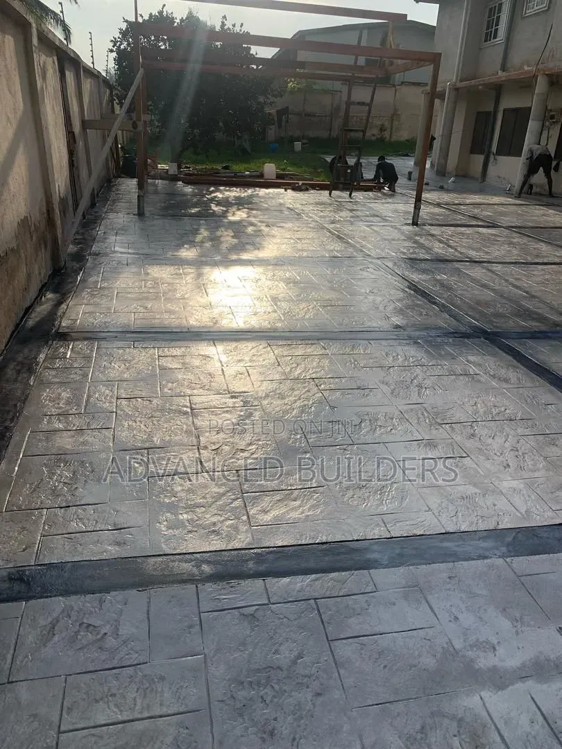Lamp Stamps and Bricks Laying