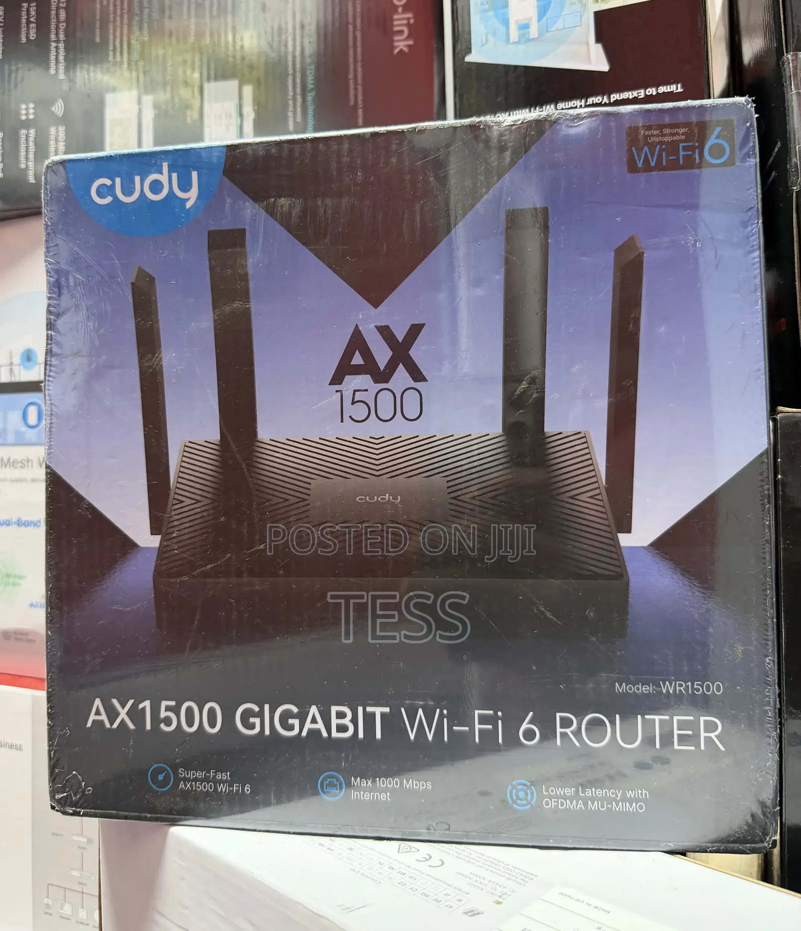 Cudy Ax1500 Wr1500 Dual Band Wi-Fi 6 Router Access Point