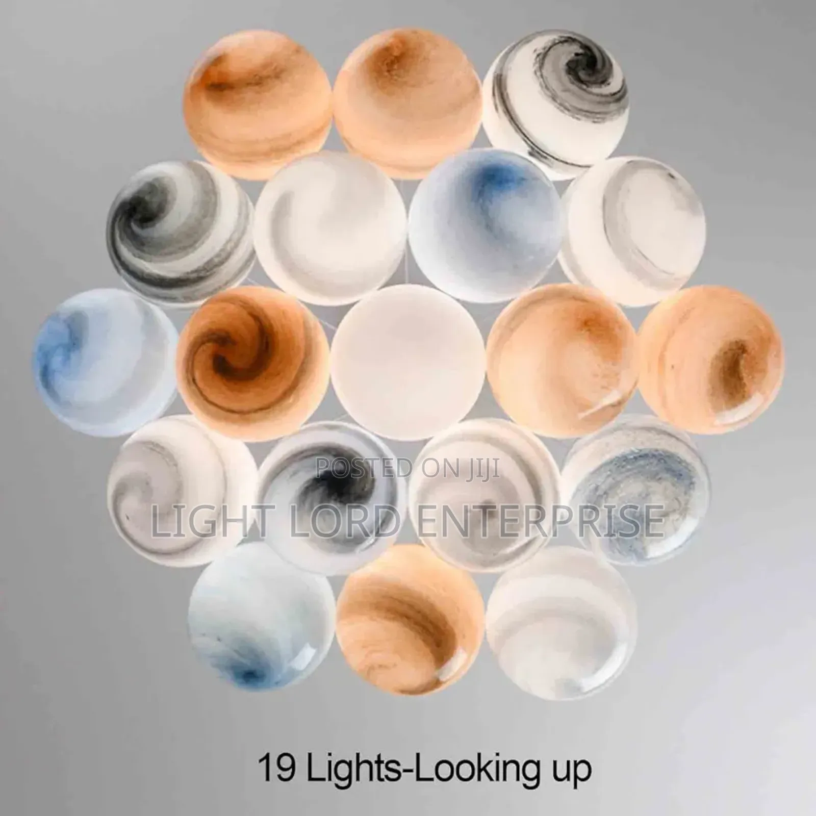 Milky Bubbles Led Chandeliers