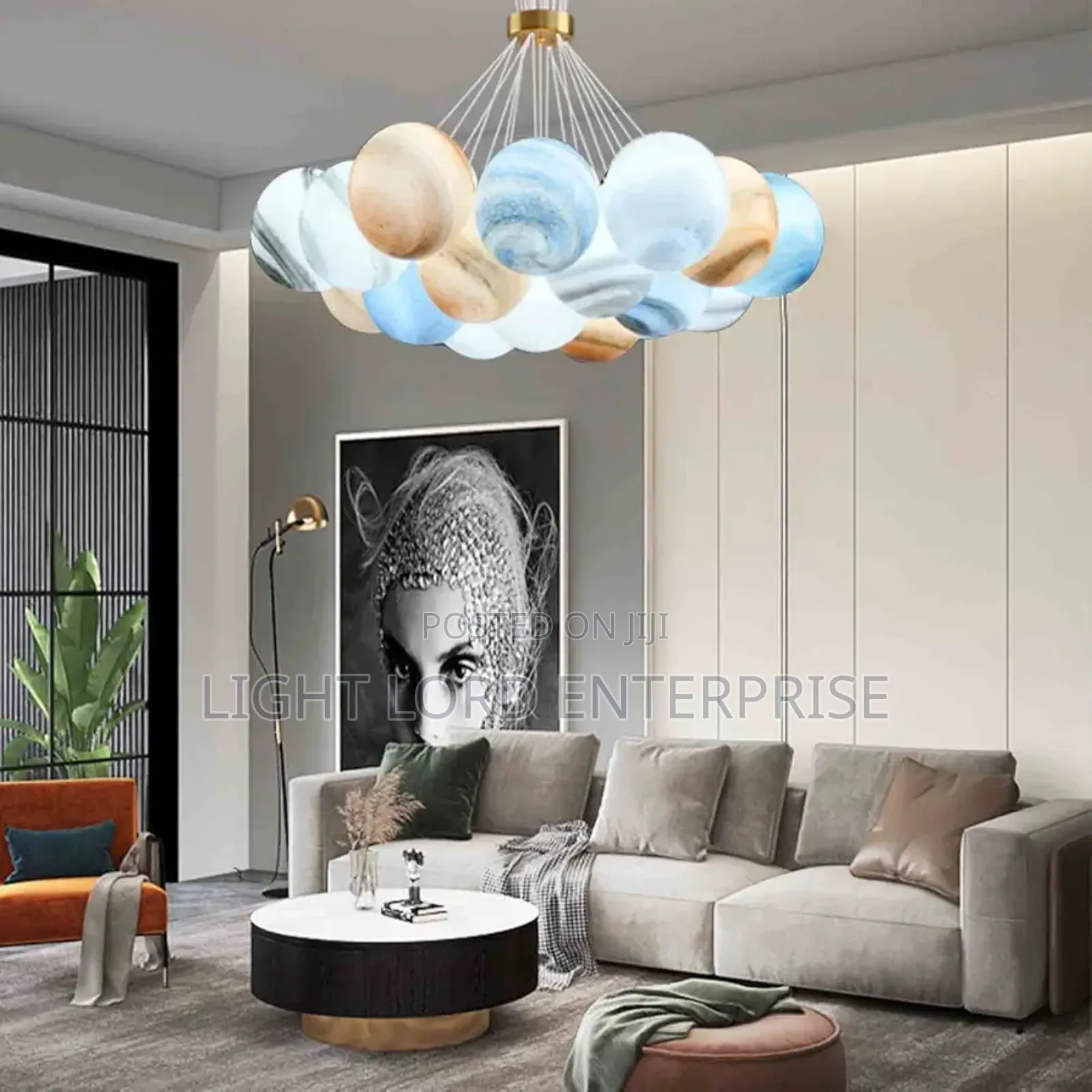 Milky Bubbles Led Chandeliers