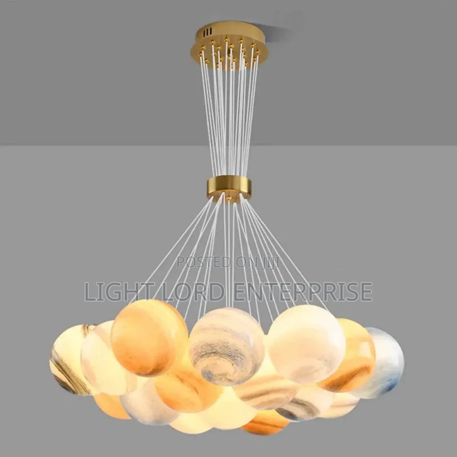 Bombing Tie Bubbles Chandelier /E27