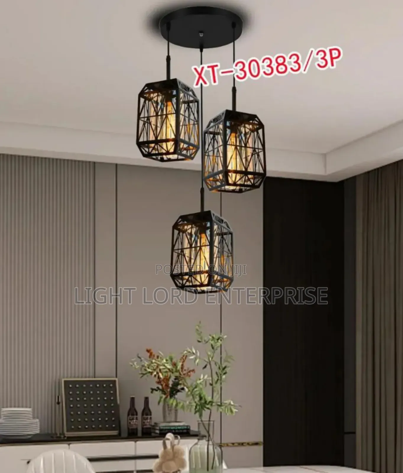 E27 3in1 Hanging Light