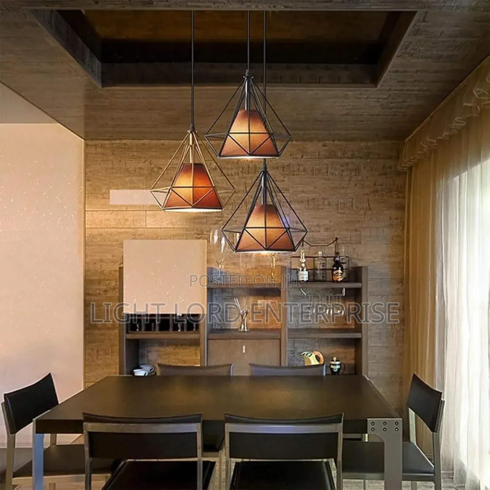 10cm Cable Length Iron Body Pendant Light