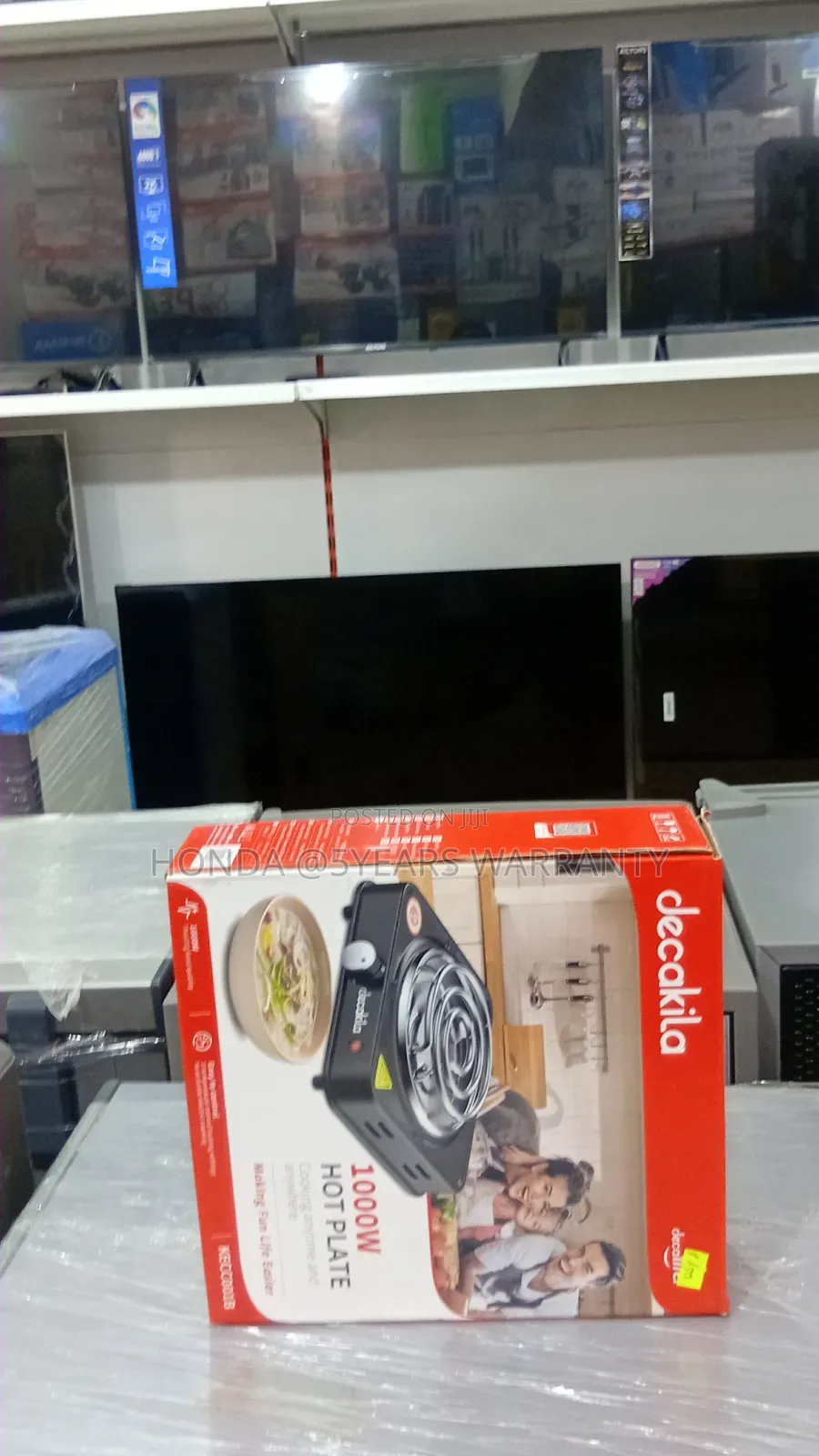 Decakila Electric Hot Plate – Portable, Powerful Ready to Use