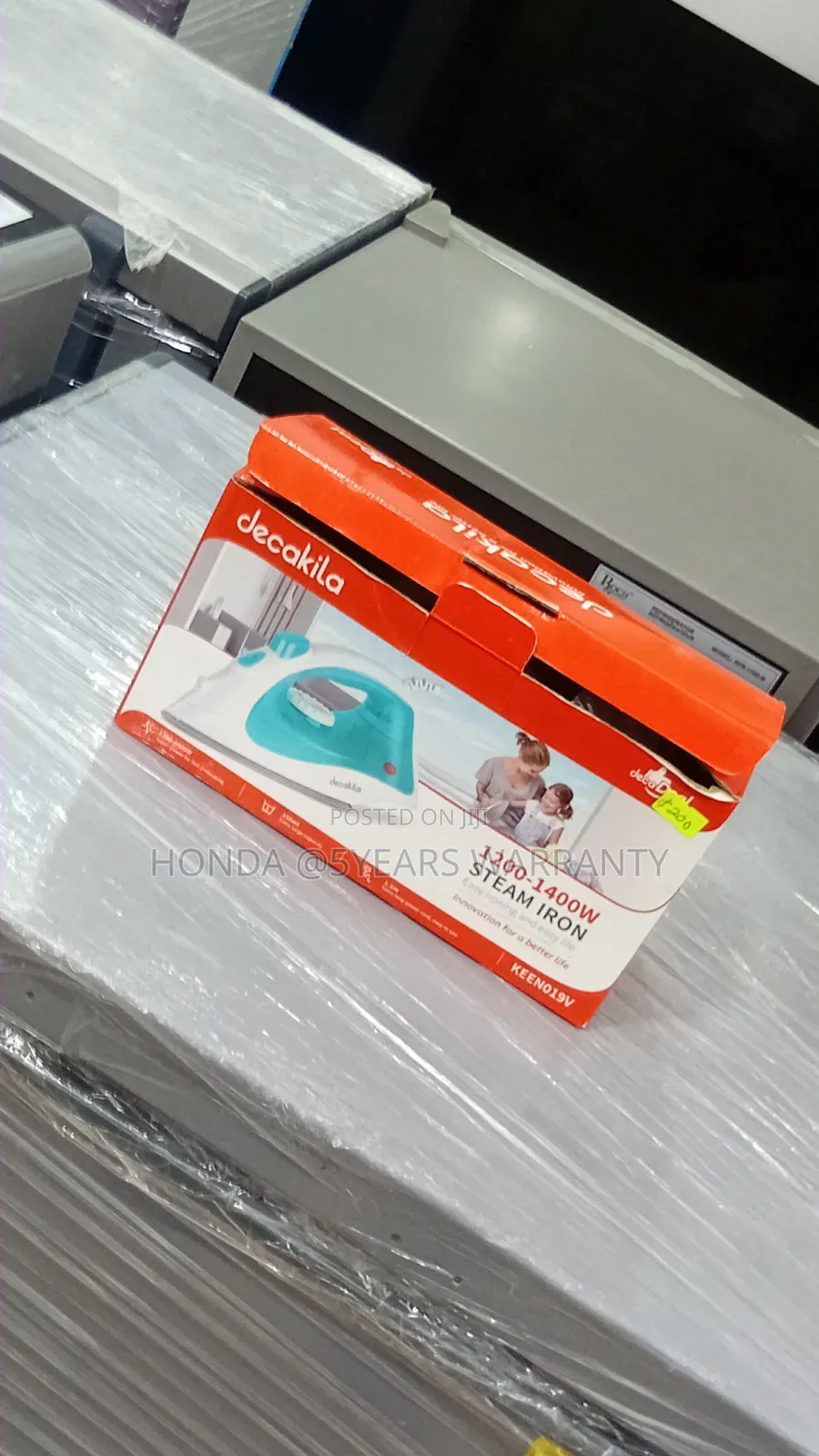 Decakila Iron – Fast Heating, Easy Ironing, Perfect Results