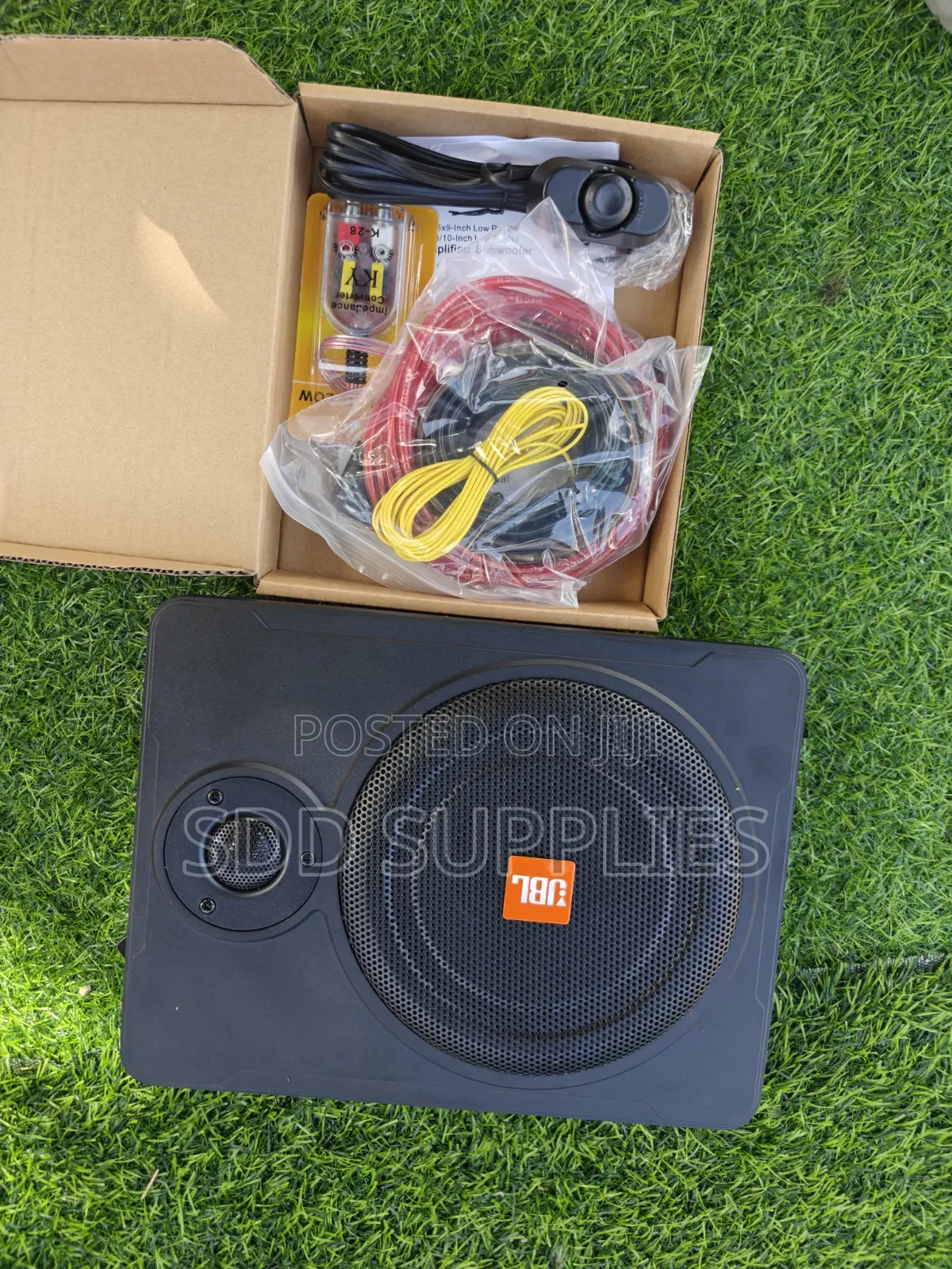 JBL Underseat Compact 10" Active Car Subwoofer