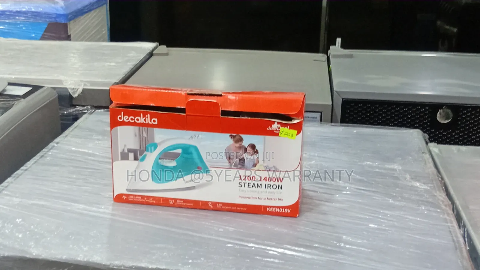 Decakila Steam Iron – Effortless Ironing For A Perfect Finish