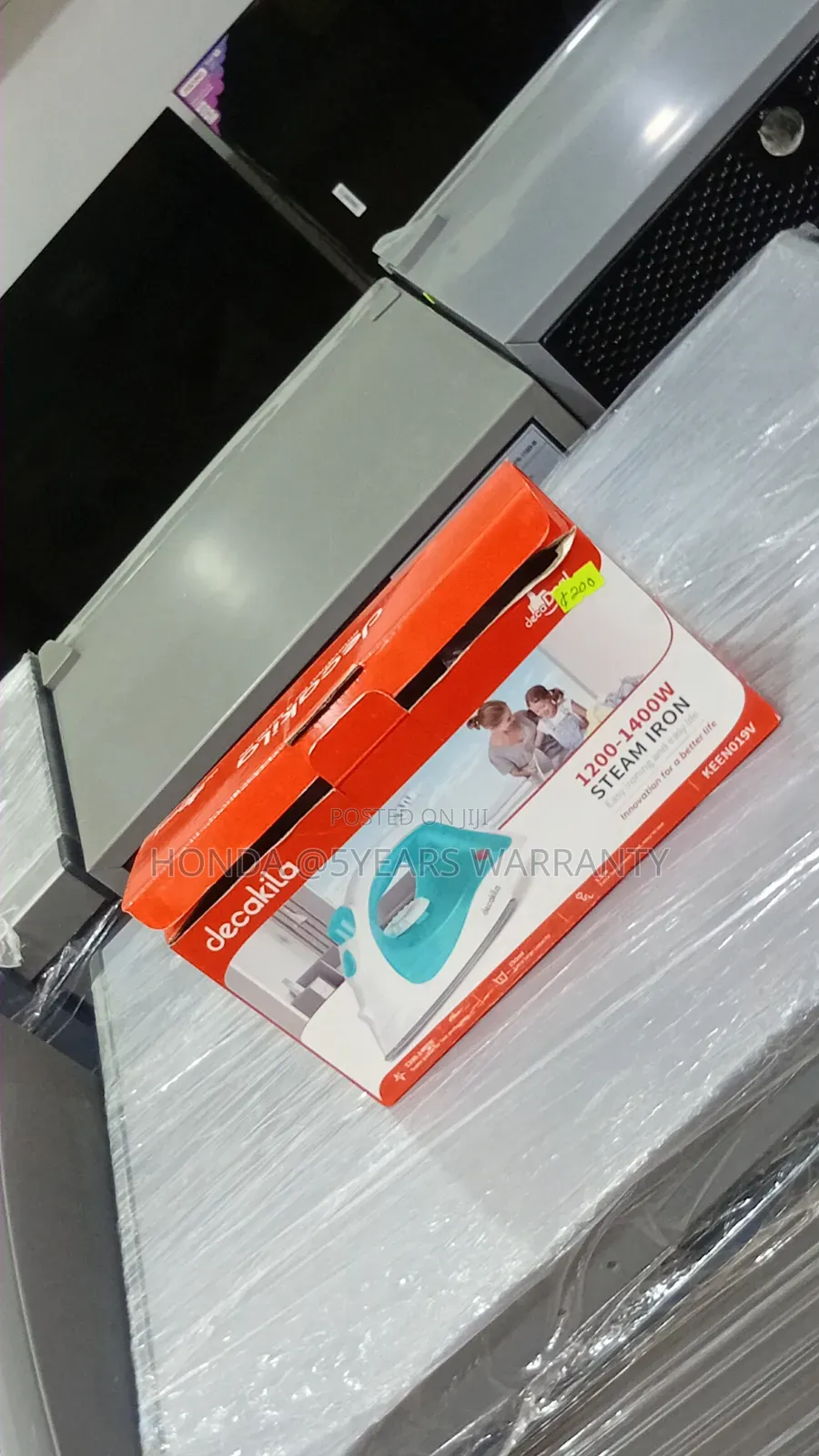 Look Your Best Every Day With the Powerful Decakila Iron.