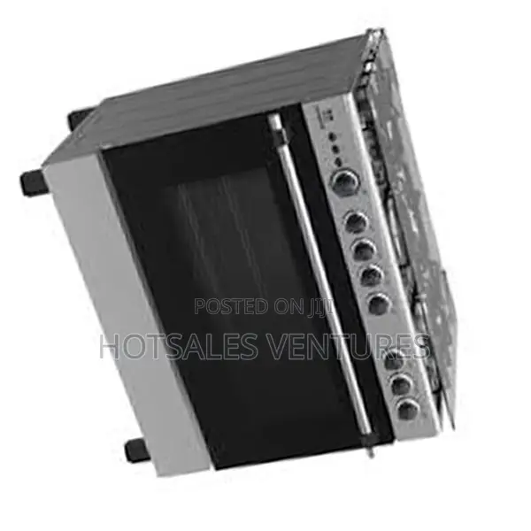 Best Nasco 5 Burner Silver Gas Cooker - Nasgc-Lme90i