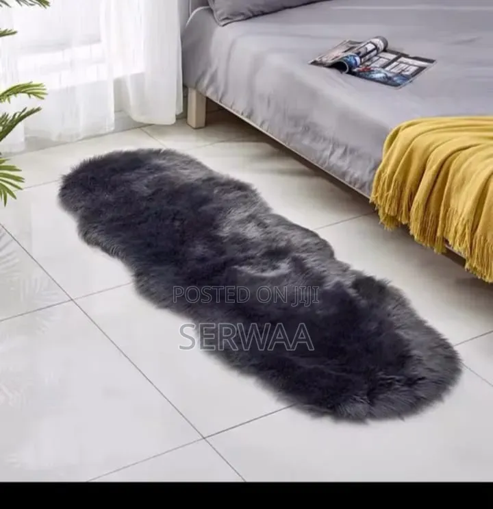Bedside Fur Carpet