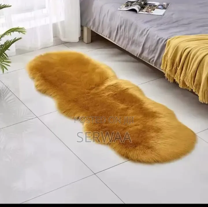 Bedside Fur Carpet