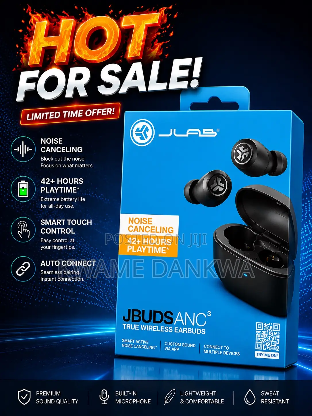 Jbuds Anc3 True Wireless Earbuds