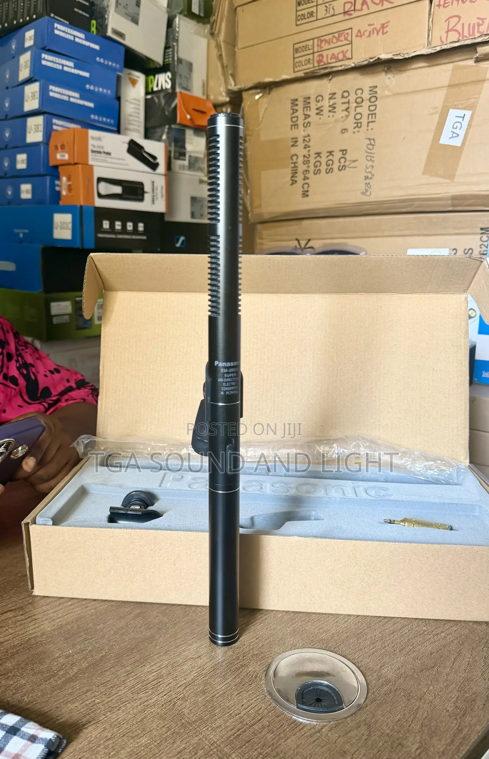 Panasonic Em-2800a Super Uni-Directional Electret Microphone
