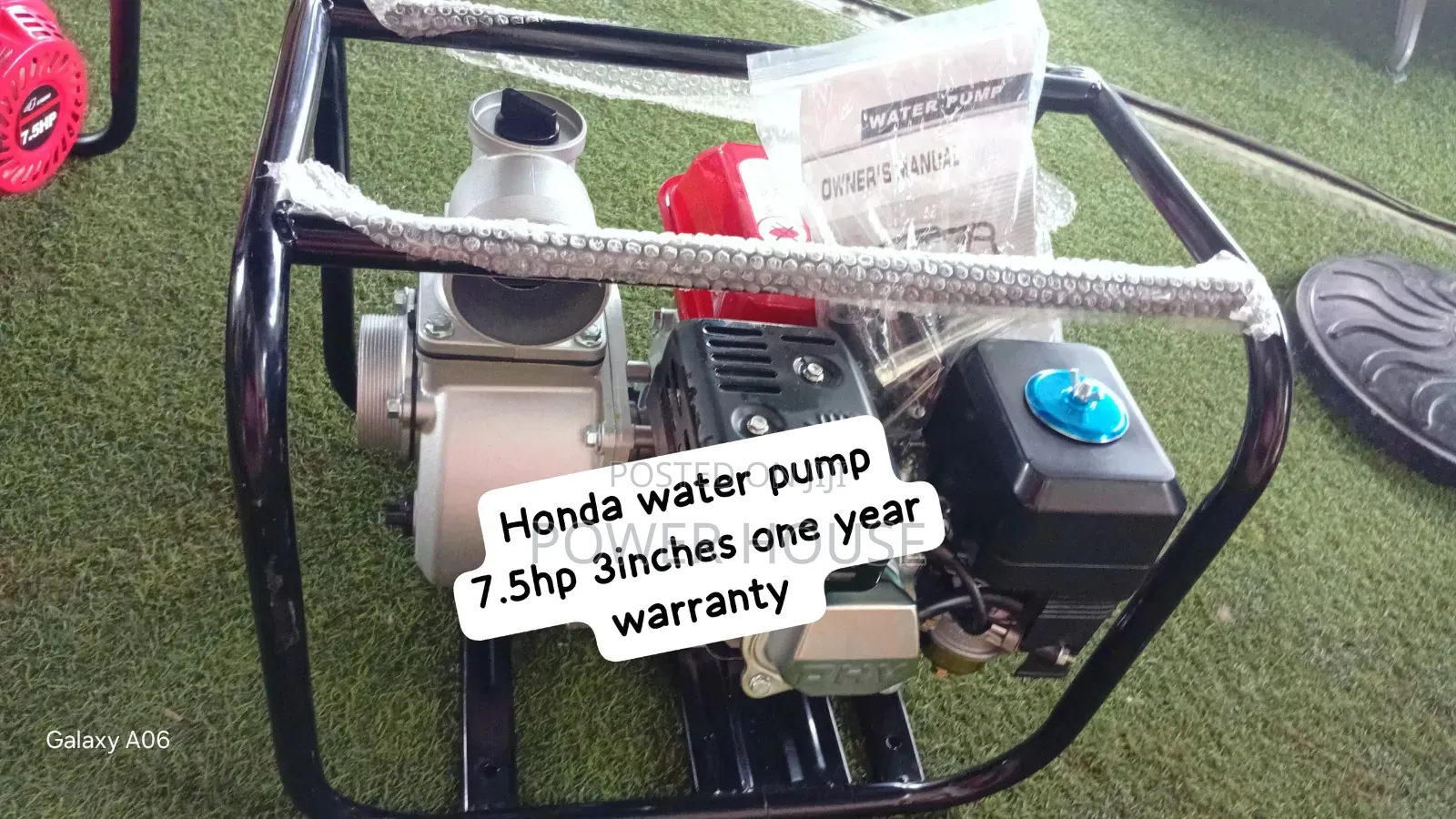 Honda 3-Inch Water Pump – Strong Engine, Maximum Water Flow 7.5hp