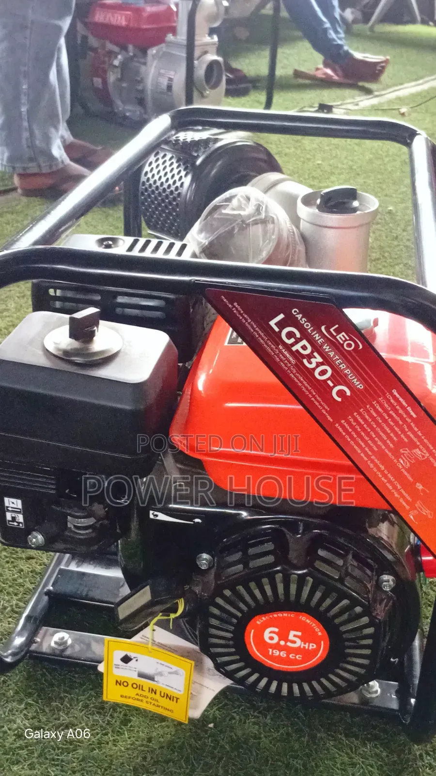 Strong Fuel-Efficient Leo 6.5hp 3-Inch Water Pump – Ready to 6.5hp