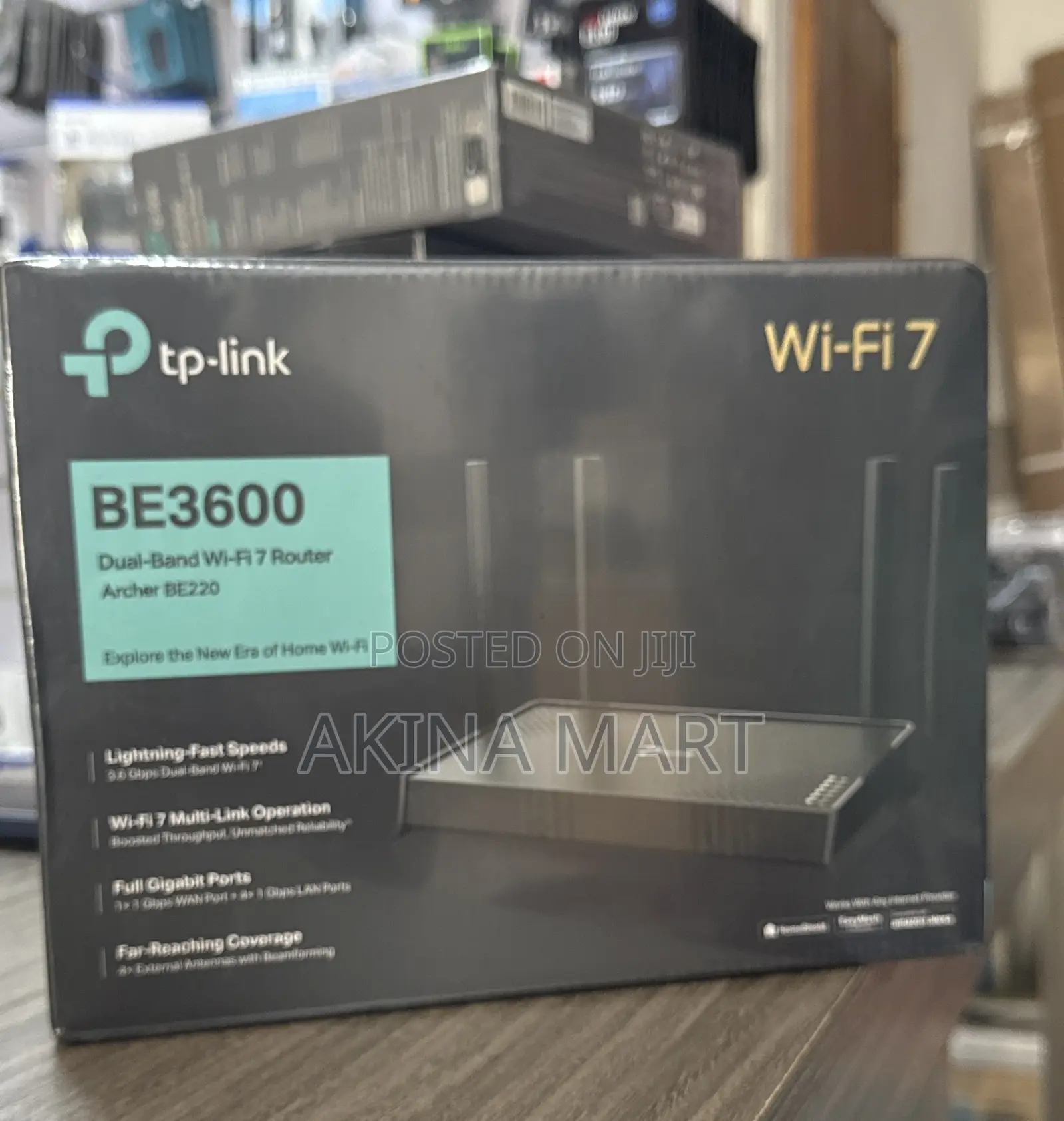 Tp-Link Be220 Tp Link Dual Band Wifi 7 Router Archer Be220 Router
