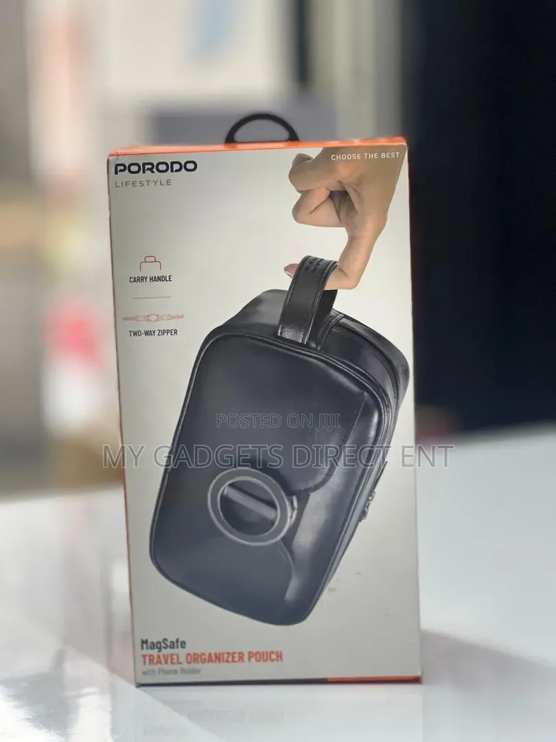 Porodo Magsafe Travel Organiser Pouch