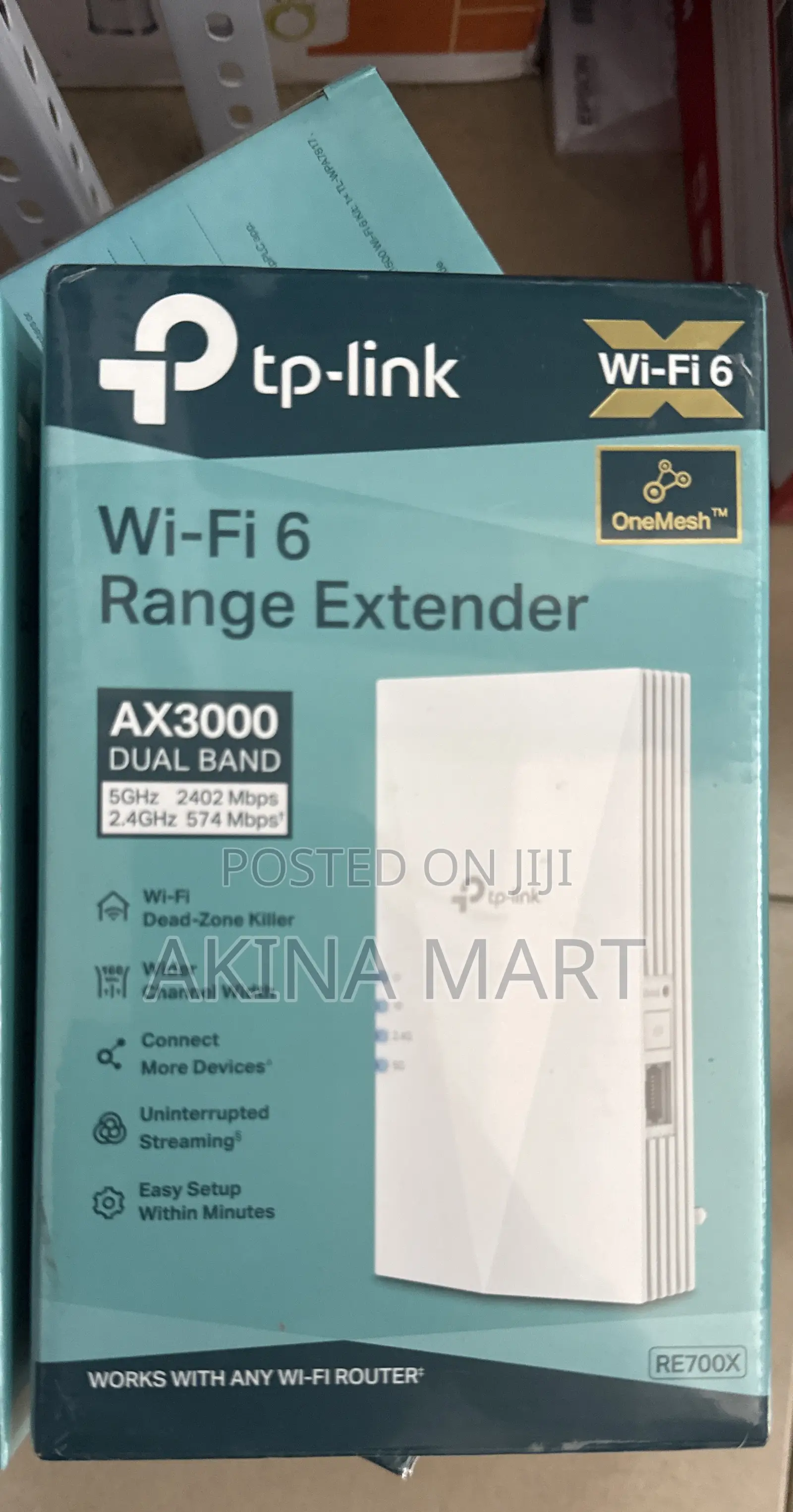 To Link Re700x Tp-Link Range Extender Ax3000 Dual Band