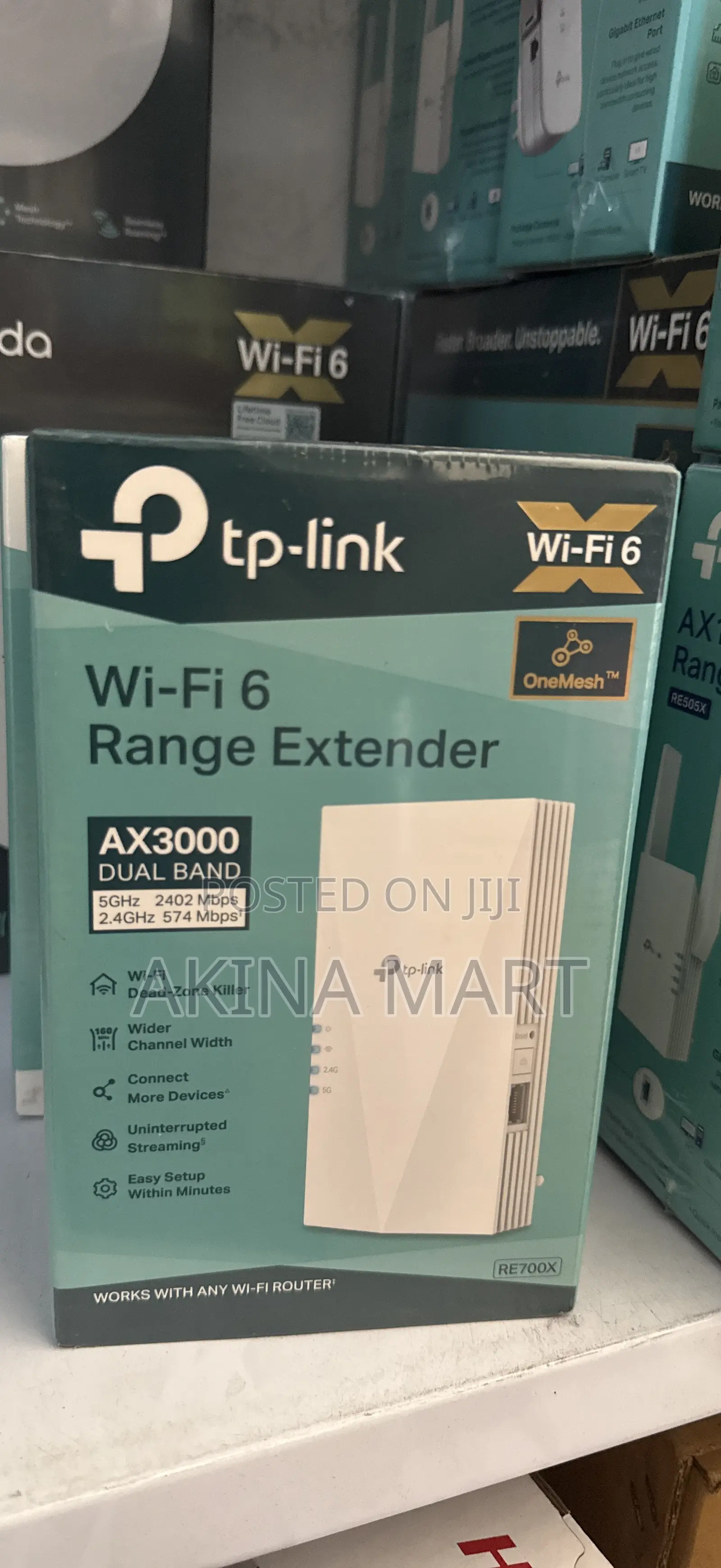 To Link Re700x Tp-Link Range Extender Ax3000 Dual Band