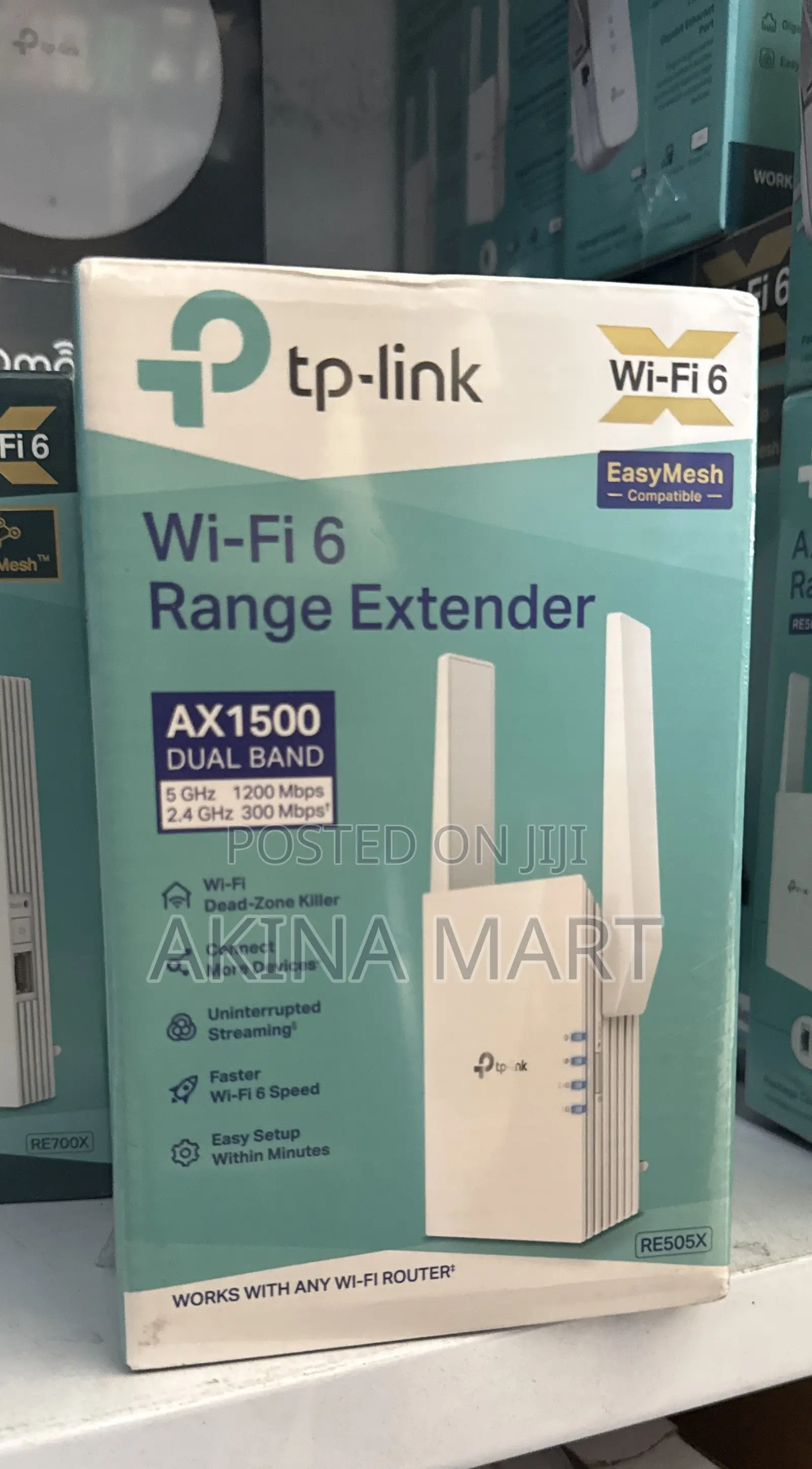 Re505x Tp Link Range Extender Re505x Ax1500 Dual Band