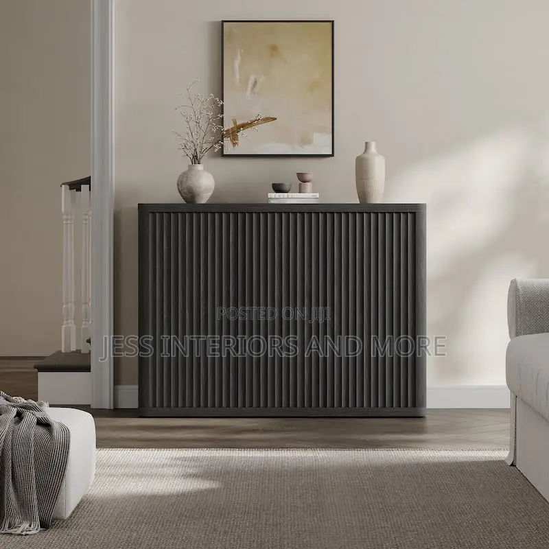 Black Storage Cabinet