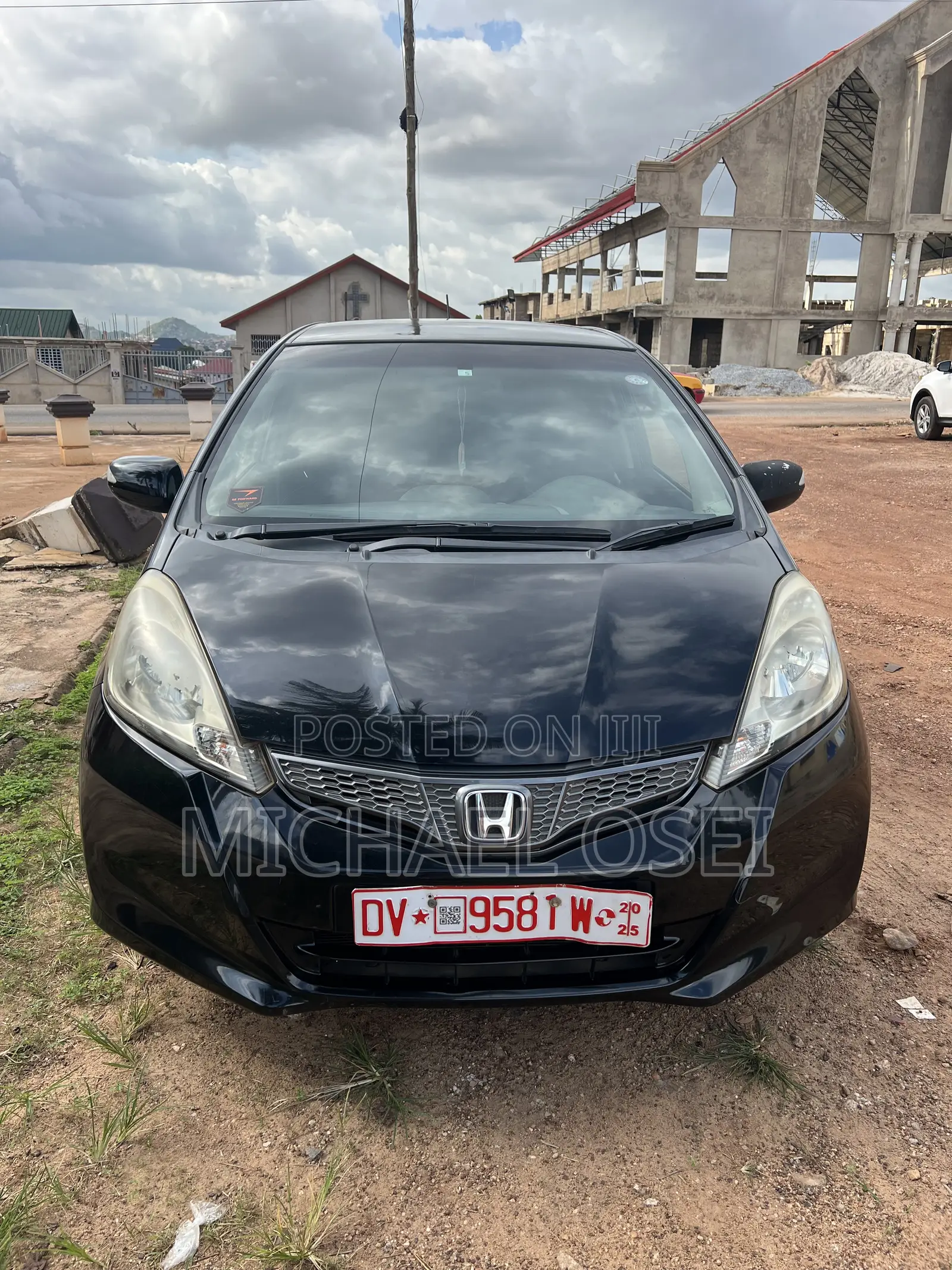 Honda Fit Automatic 2012 Black