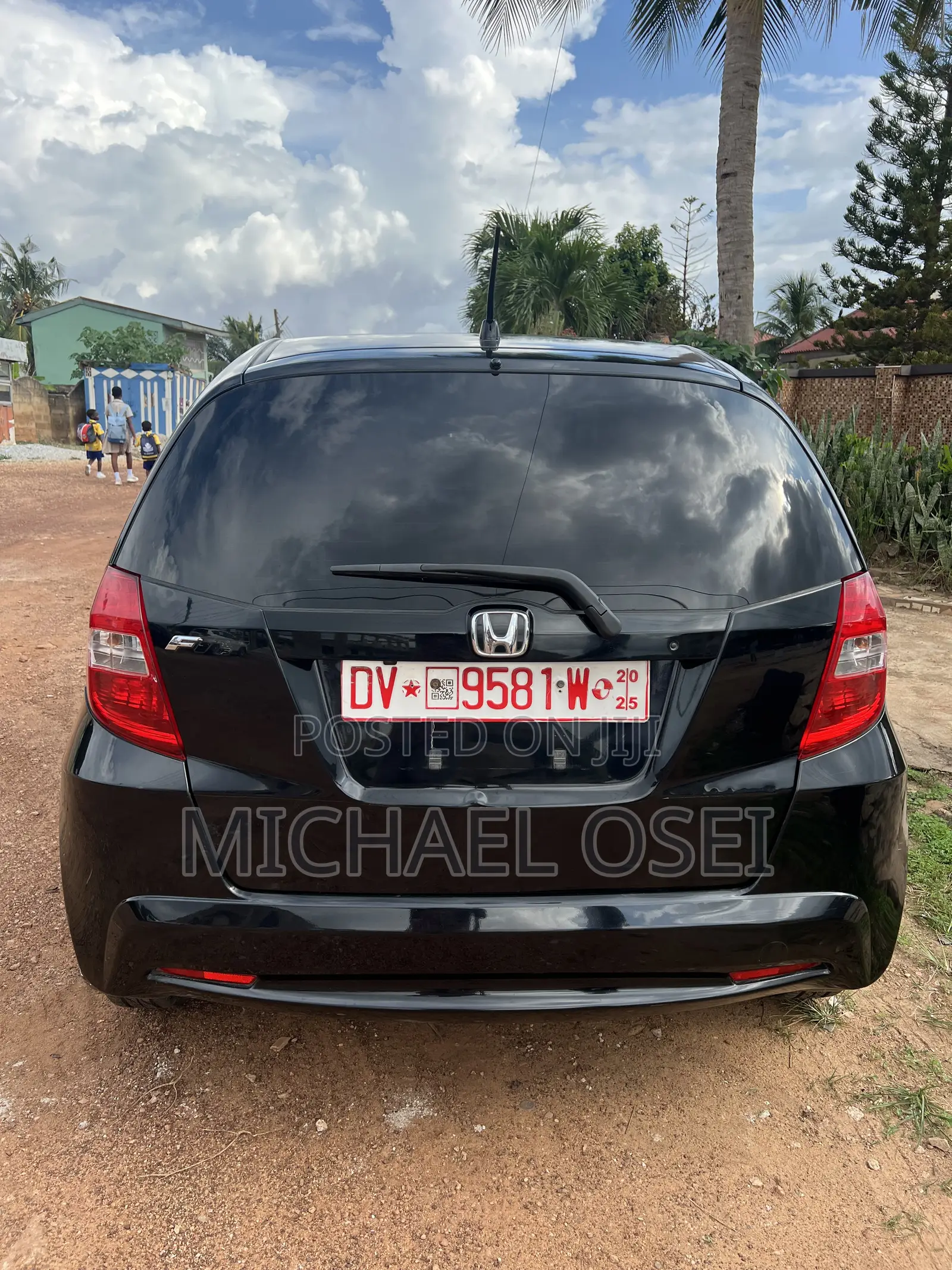 Honda Fit Automatic 2012 Black