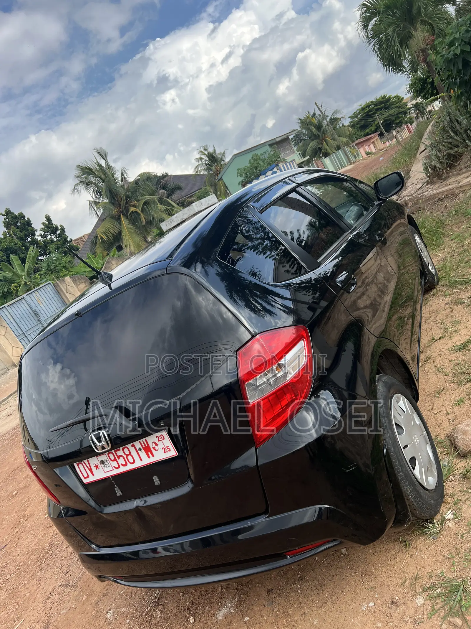Honda Fit Automatic 2012 Black