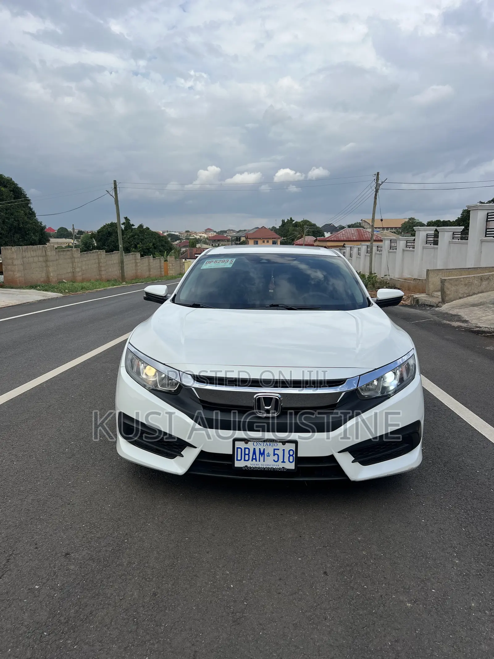Honda Civic EX-L 2dr Coupe (1.5L 4cyl) 2016 White
