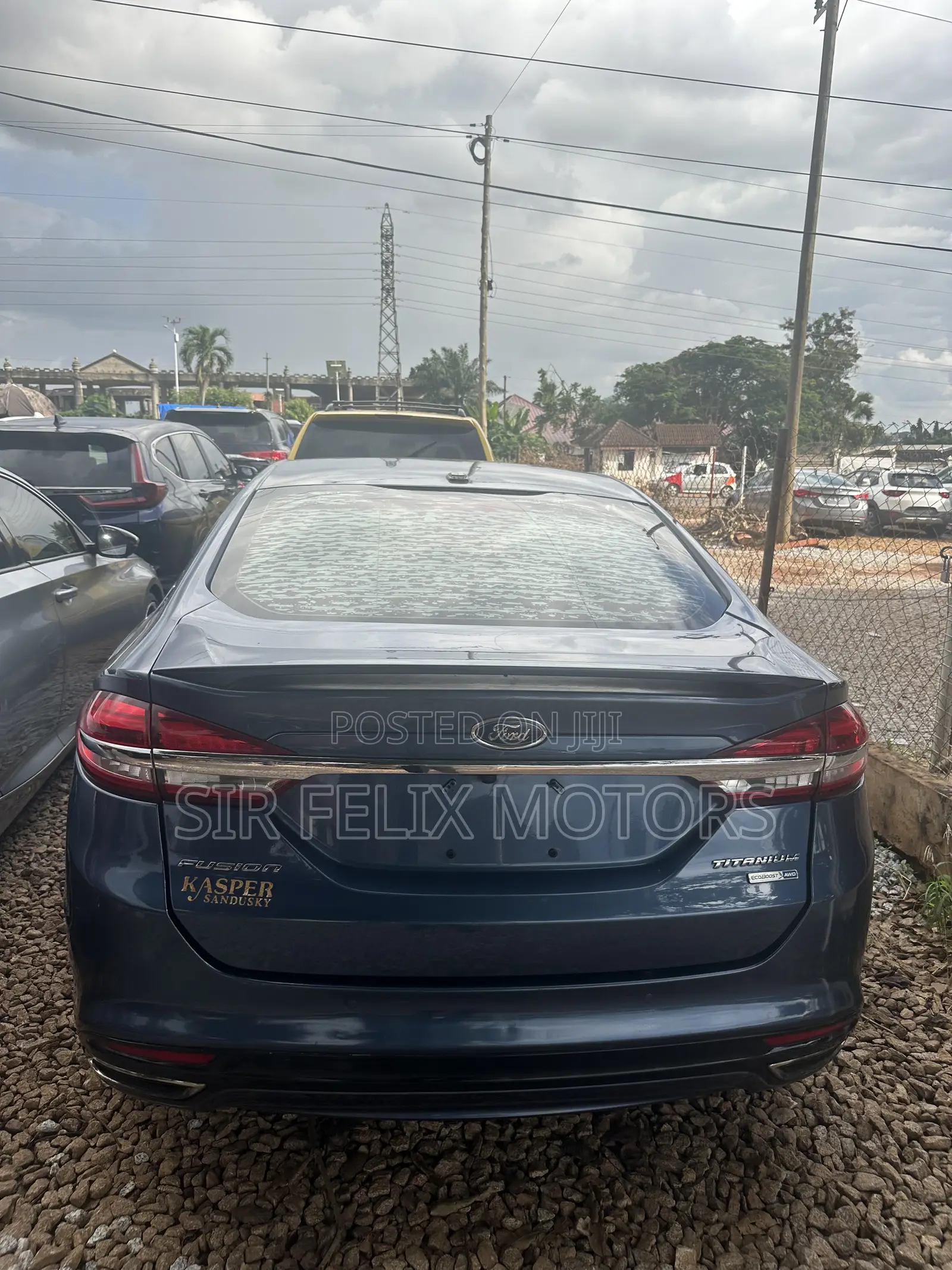 Ford Fusion Platinum AWD 2018 Blue