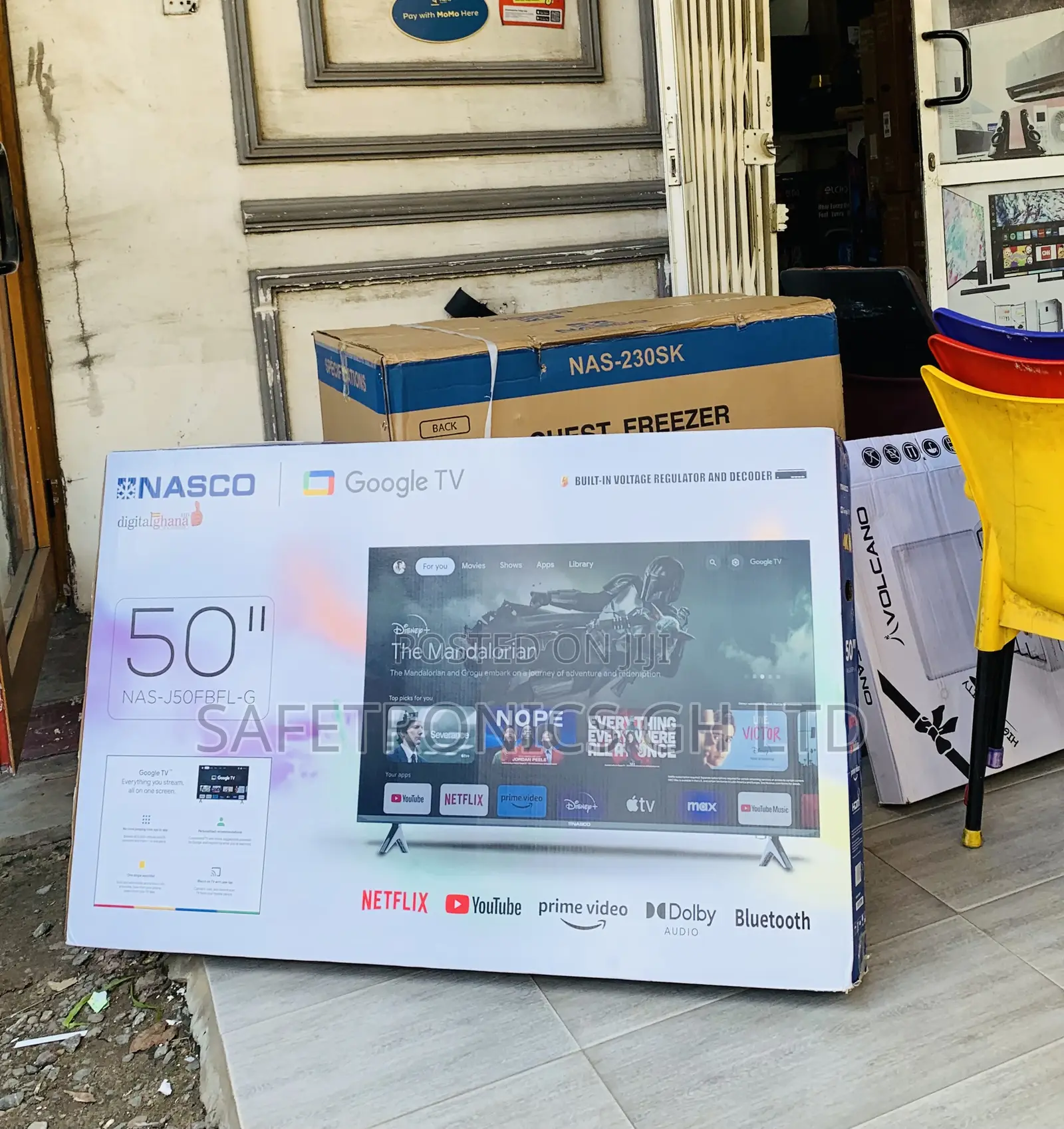 Recommend Nasco 50”Uhd Smart Flat Vidaa-Nas-H50fs-Vid Television