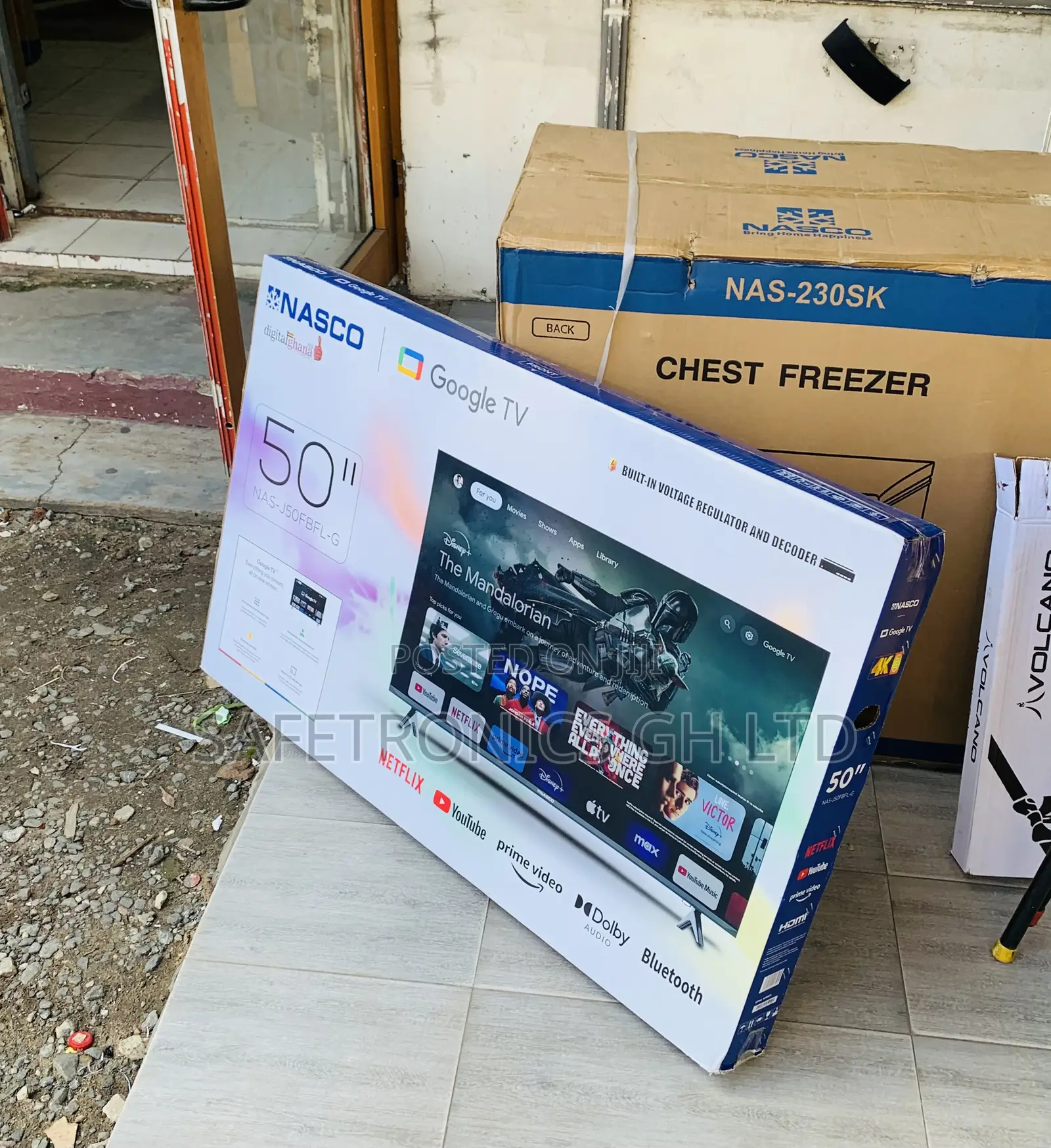 Recommend Nasco 50”Uhd Smart Flat Vidaa-Nas-H50fs-Vid Television