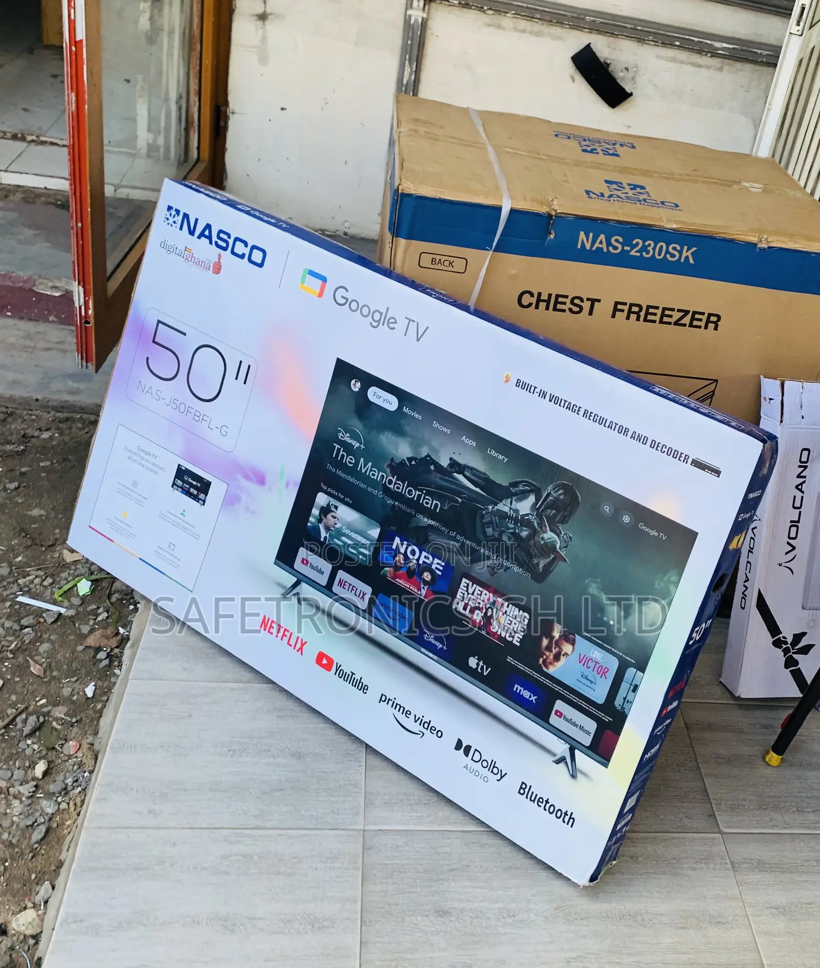 Choose Nasco 50”Uhd Smart Flat Vidaa-Nas-H50fs-Vid Television